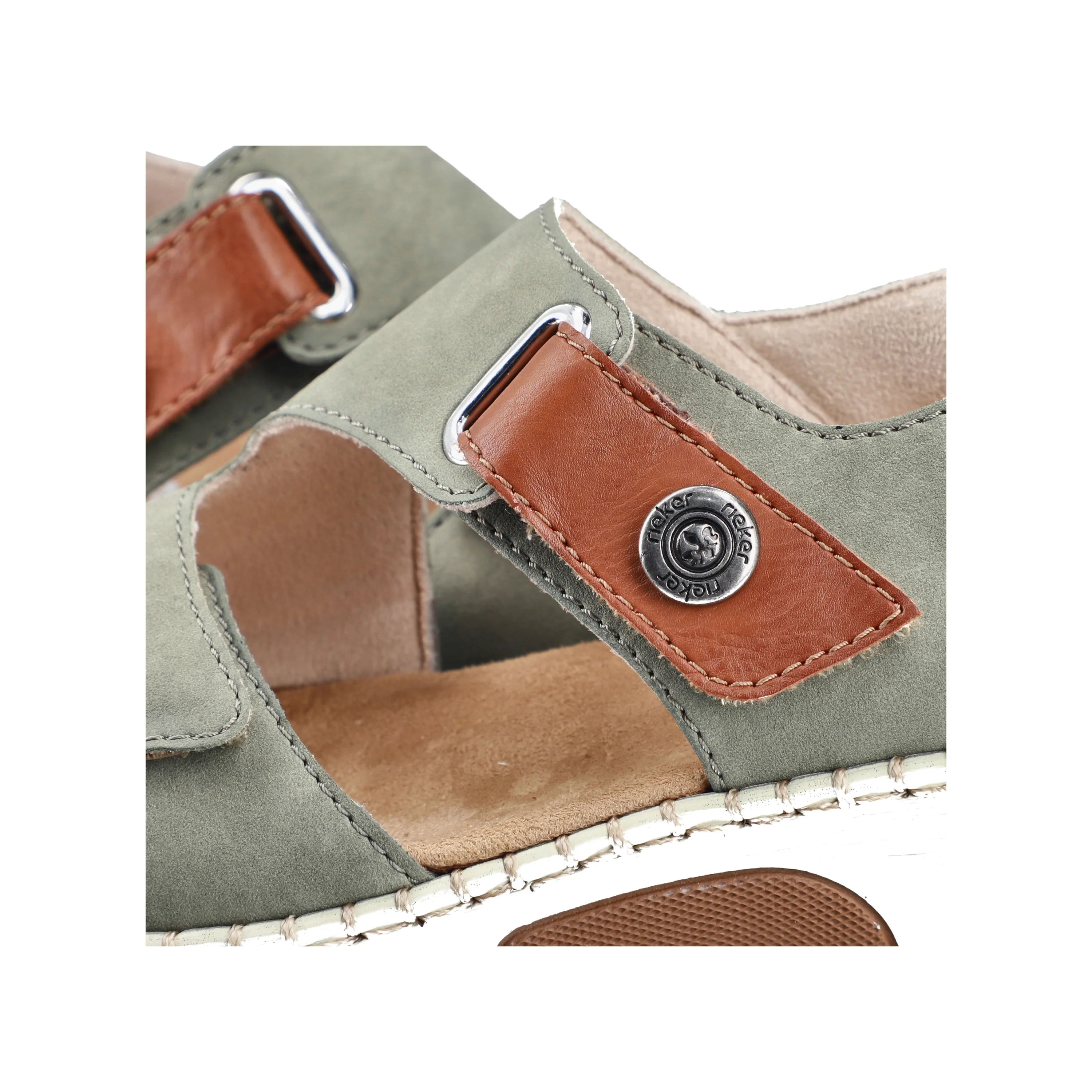 Rieker Women's Sandal - Green | 66280-52 - Image 19