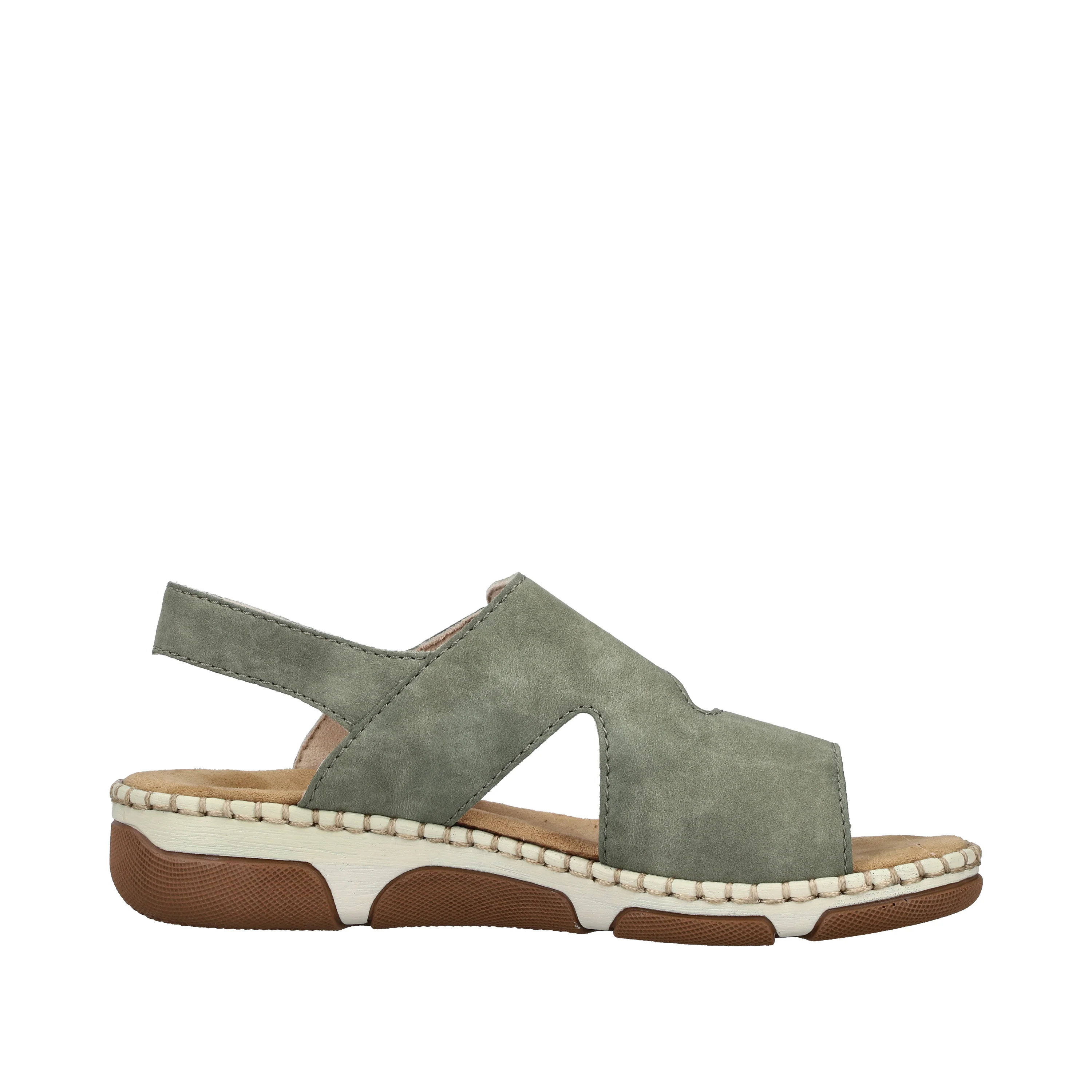 Rieker Women's Sandal - Green | 66280-52 - Image 3