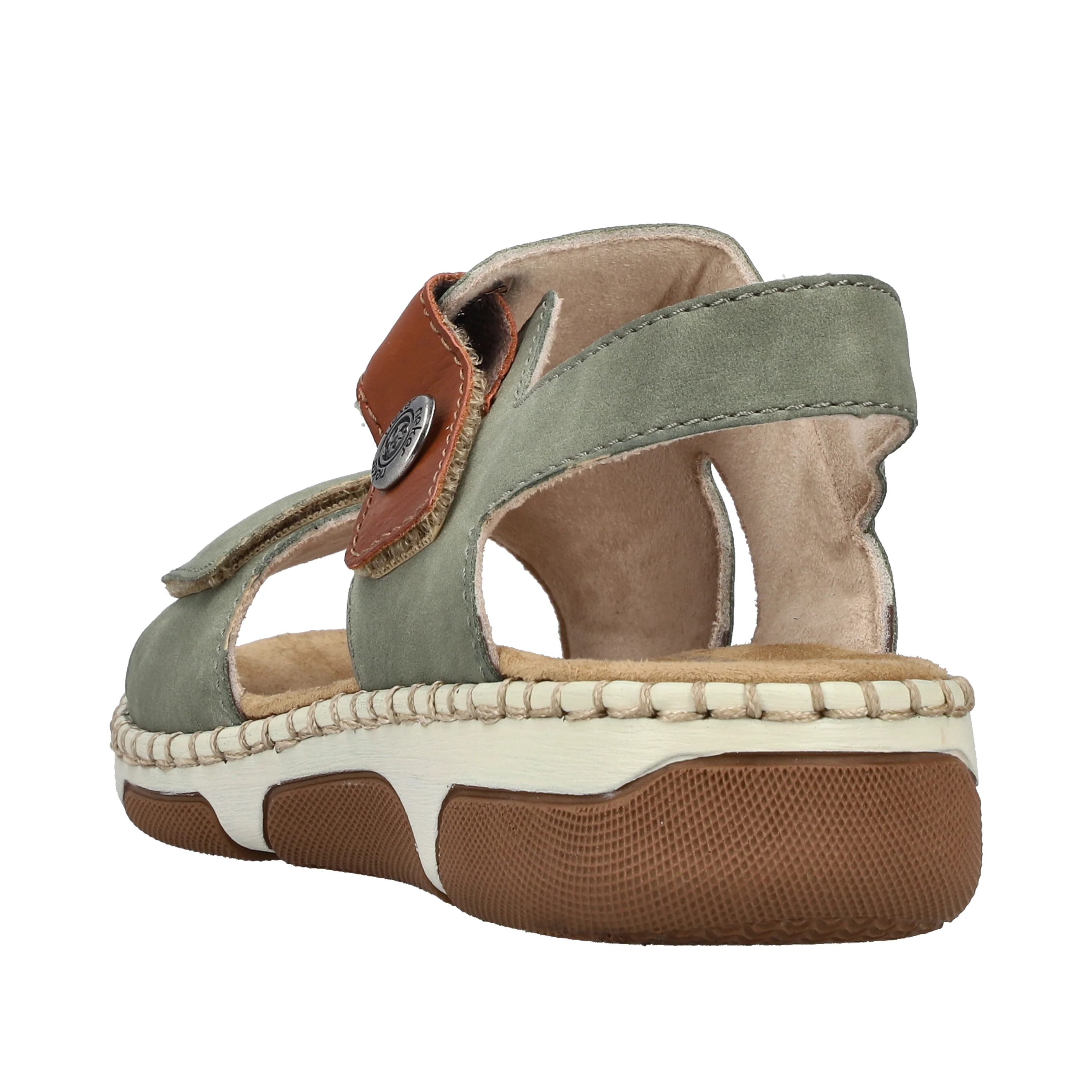 Rieker Women's Sandal - Green | 66280-52 - Image 5