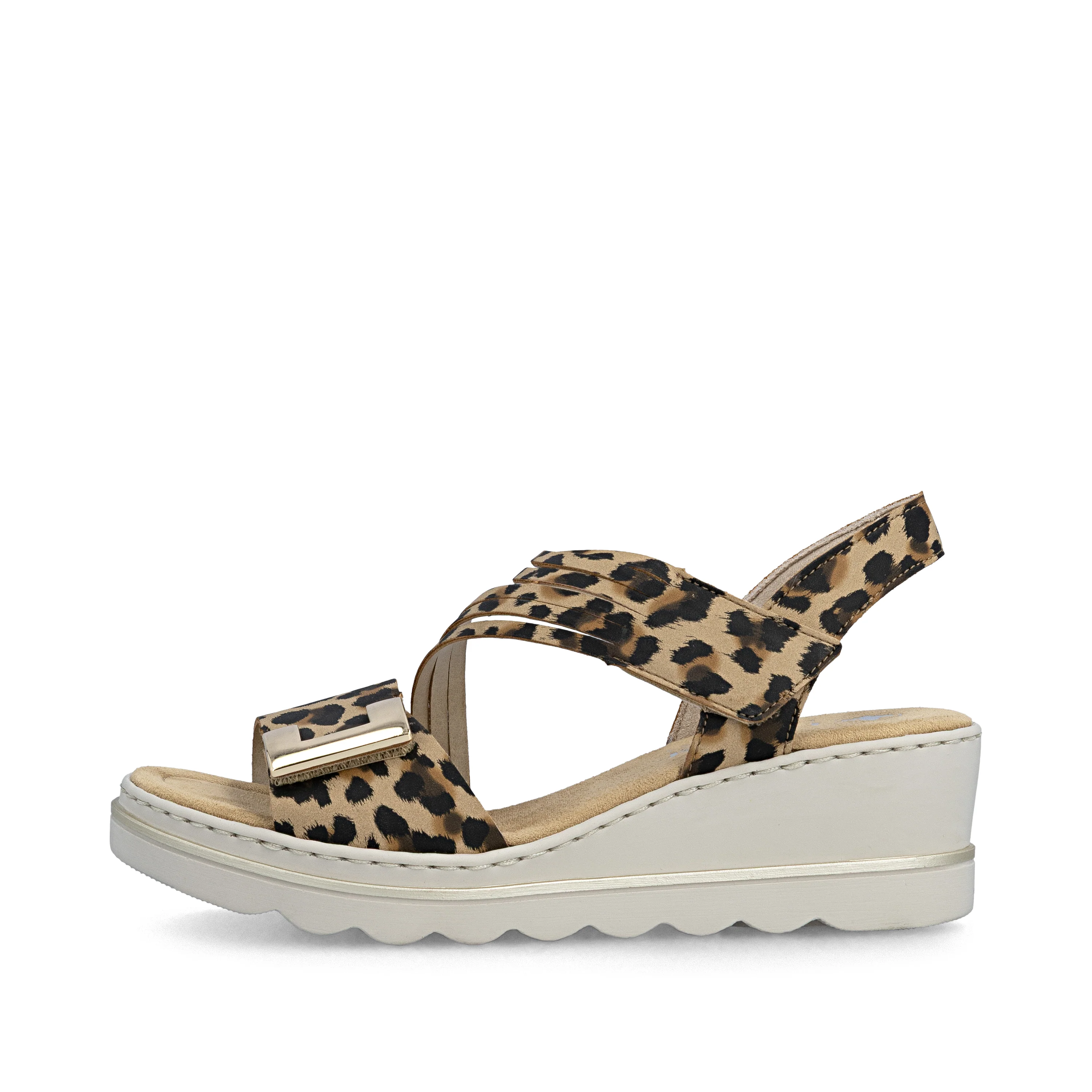 Rieker Women's Wedge Sandal - Multi | 67410-90 - Image 10