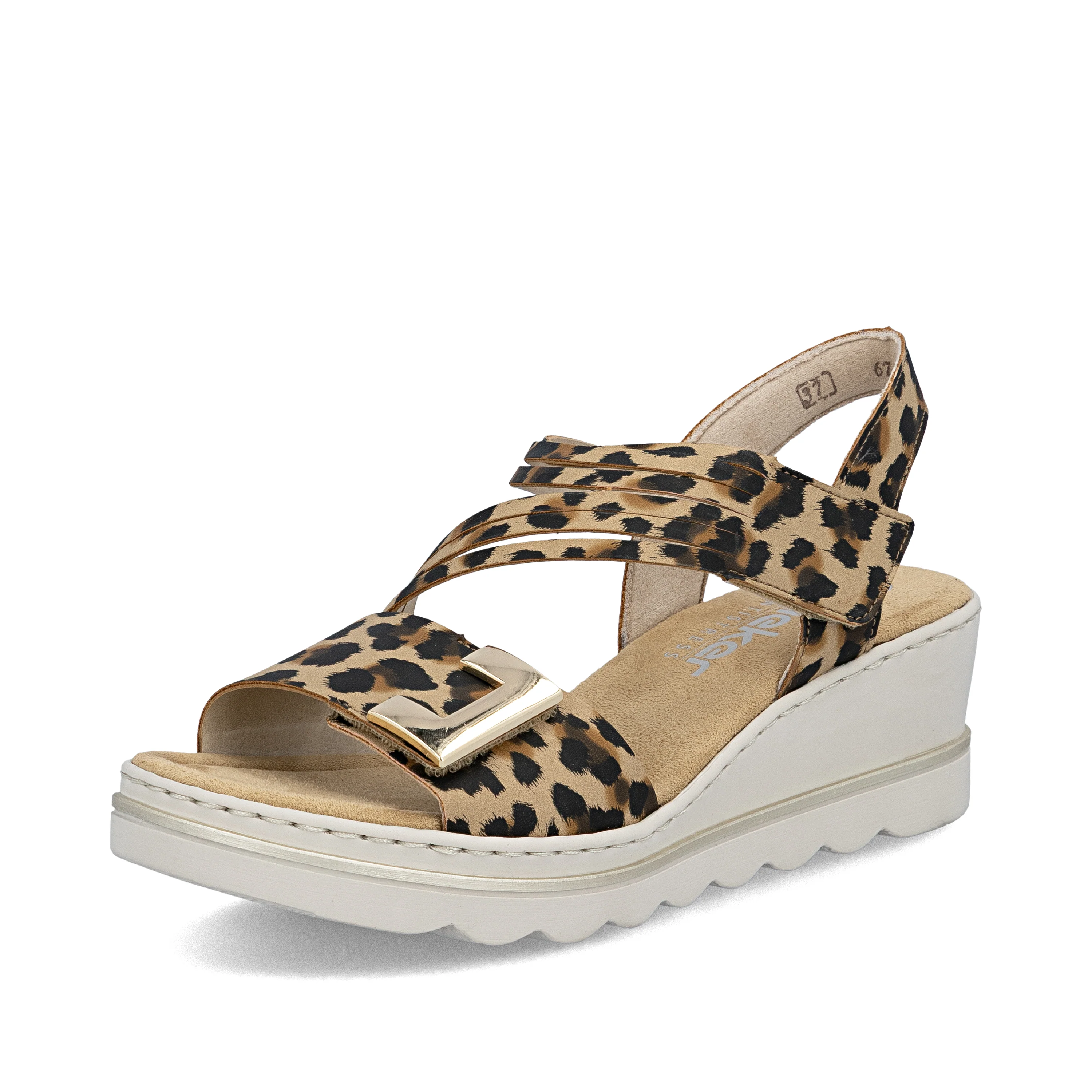 Rieker Women's Wedge Sandal - Multi | 67410-90 - Image 2