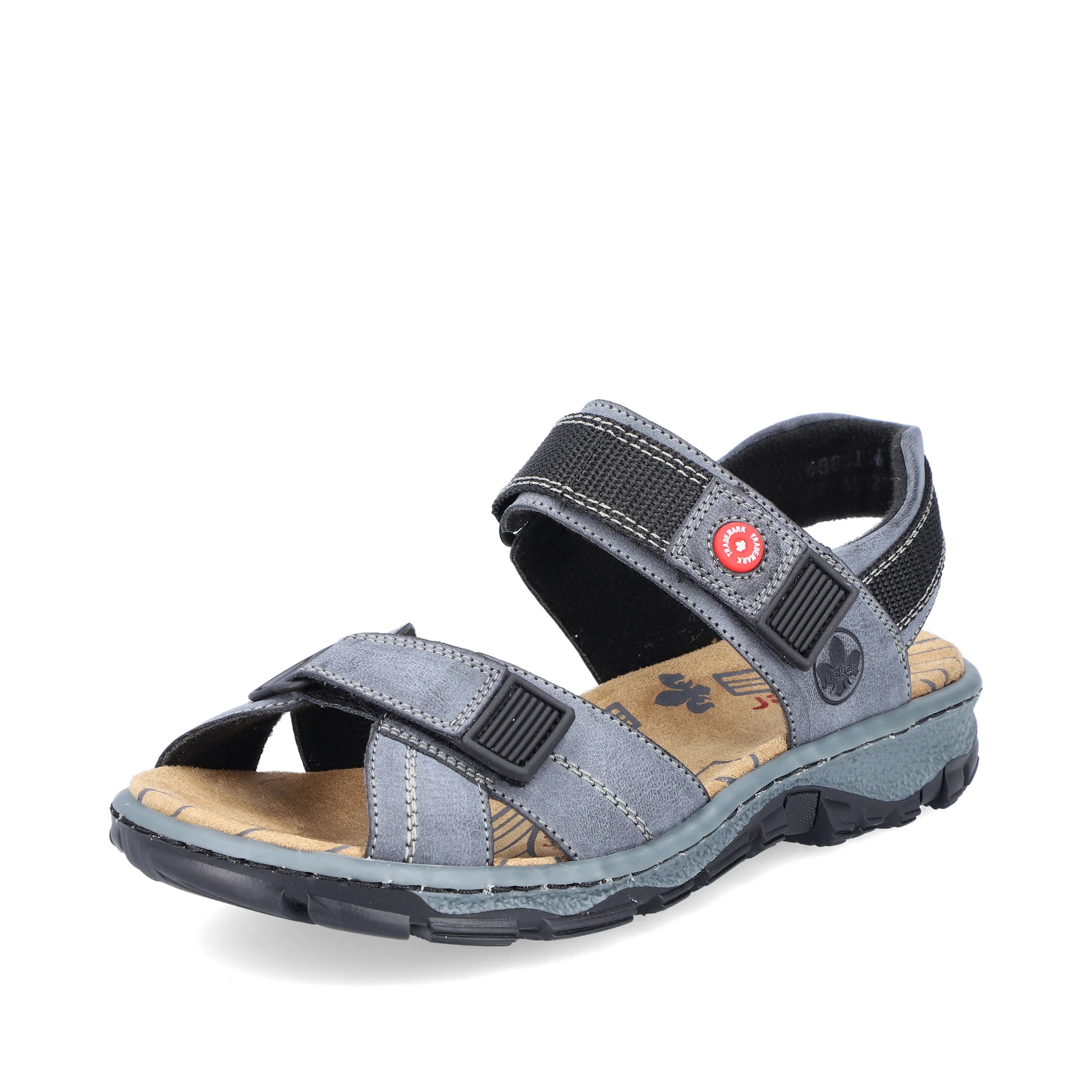 Rieker Women's Walking Sandal - Blue | 68851-14