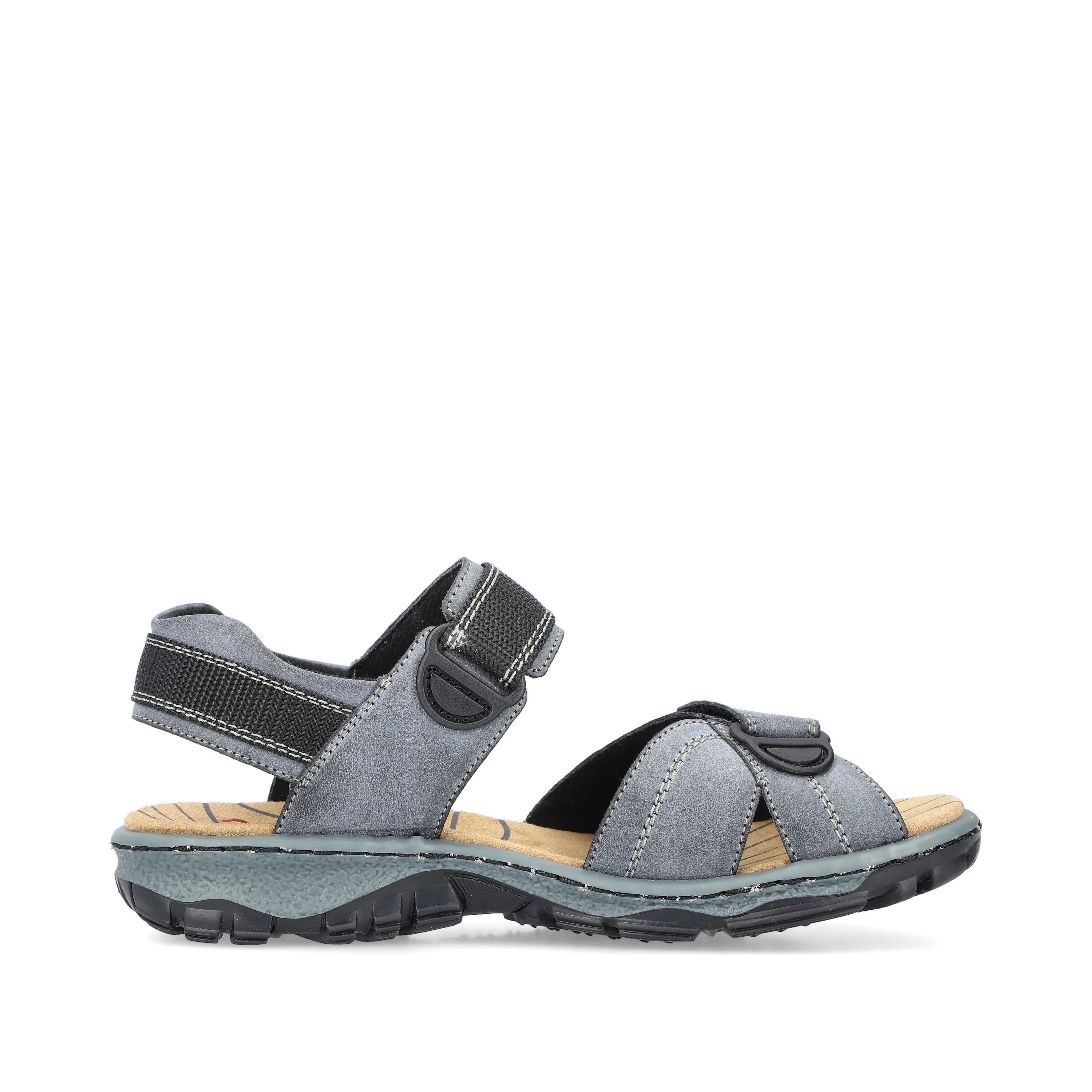 Rieker Women's Walking Sandal - Blue | 68851-14 - Image 2