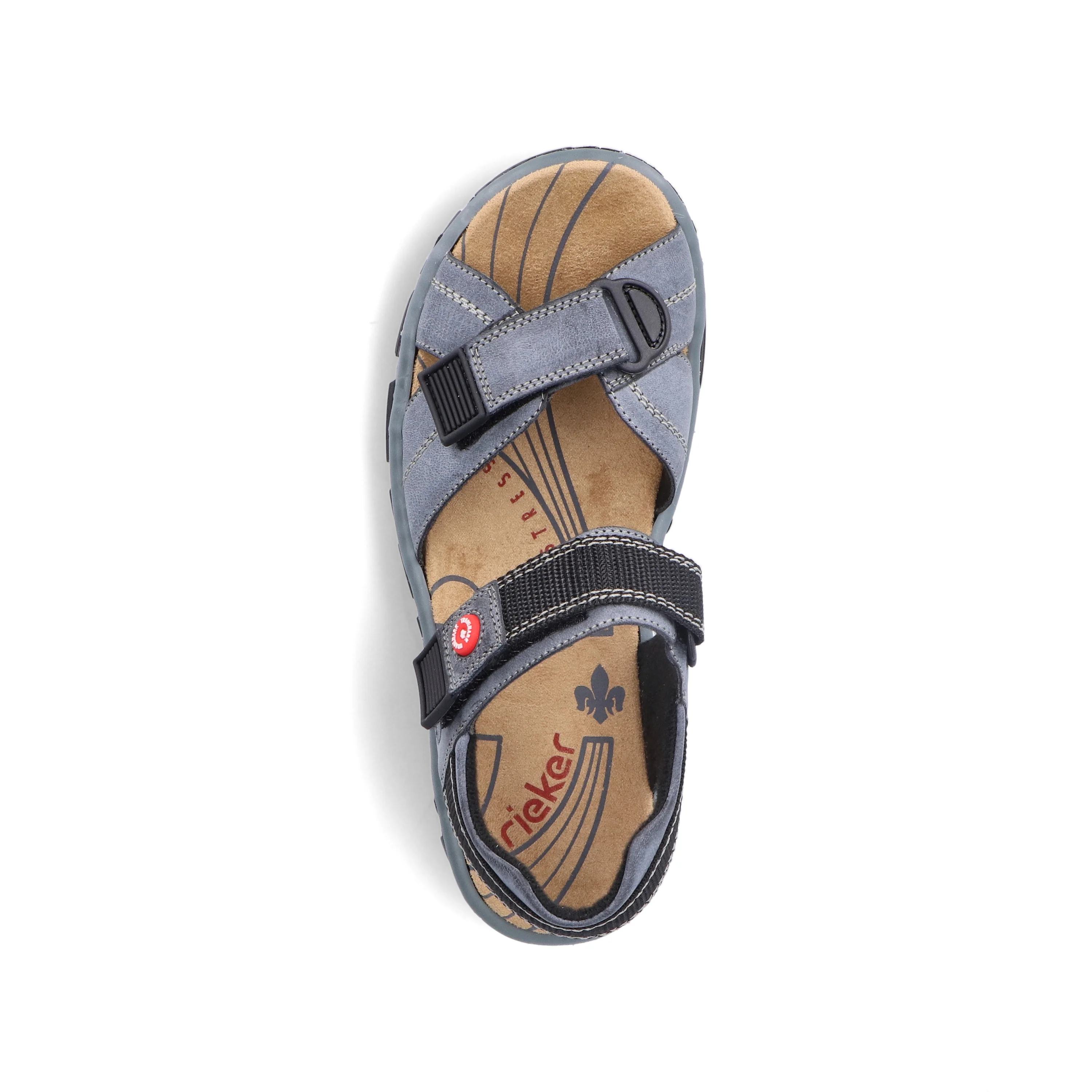Rieker Women's Walking Sandal - Blue | 68851-14 - Image 4