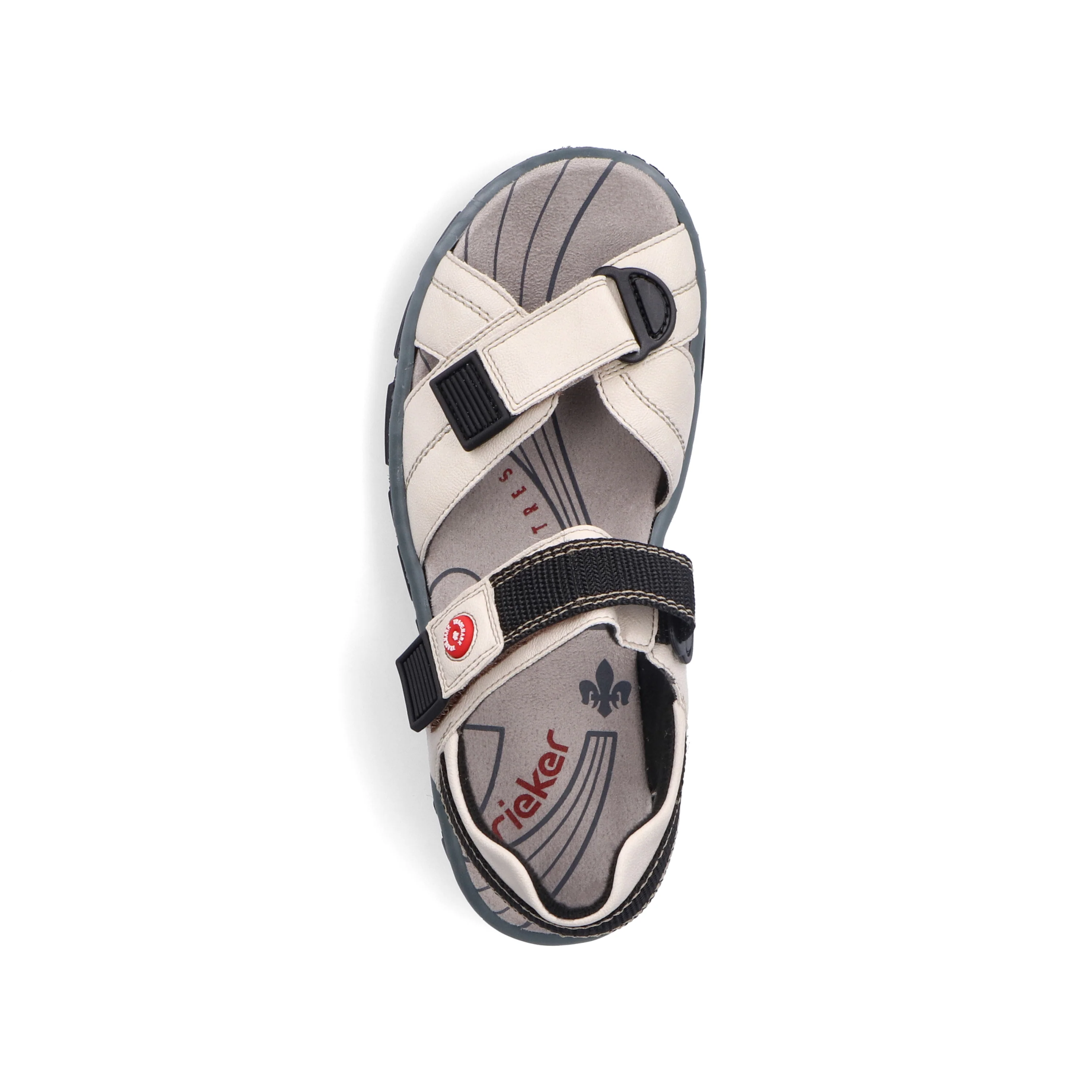 Rieker Women's Walking Sandal - White | 68851-80 - Image 4