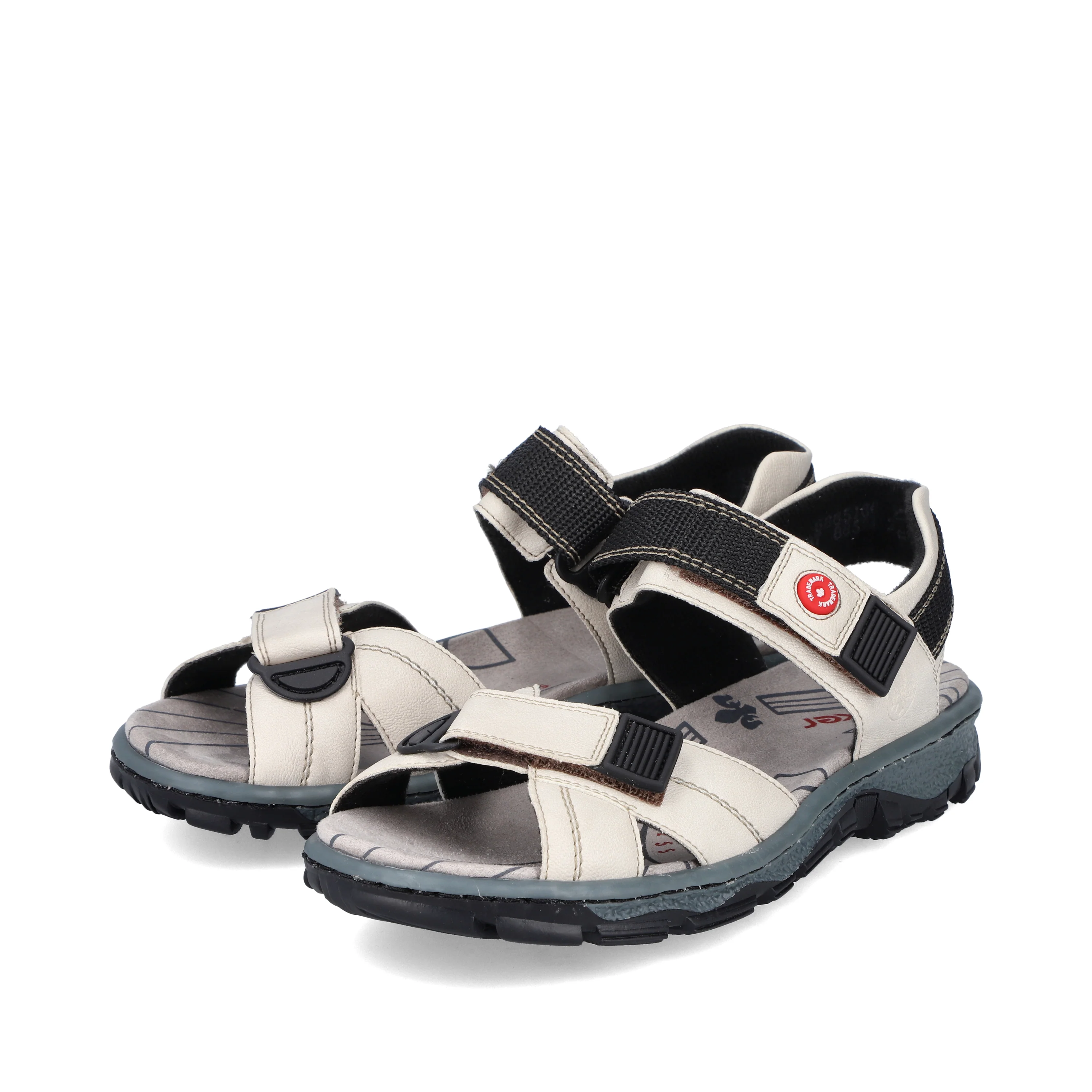Rieker Women's Walking Sandal - White | 68851-80 - Image 8