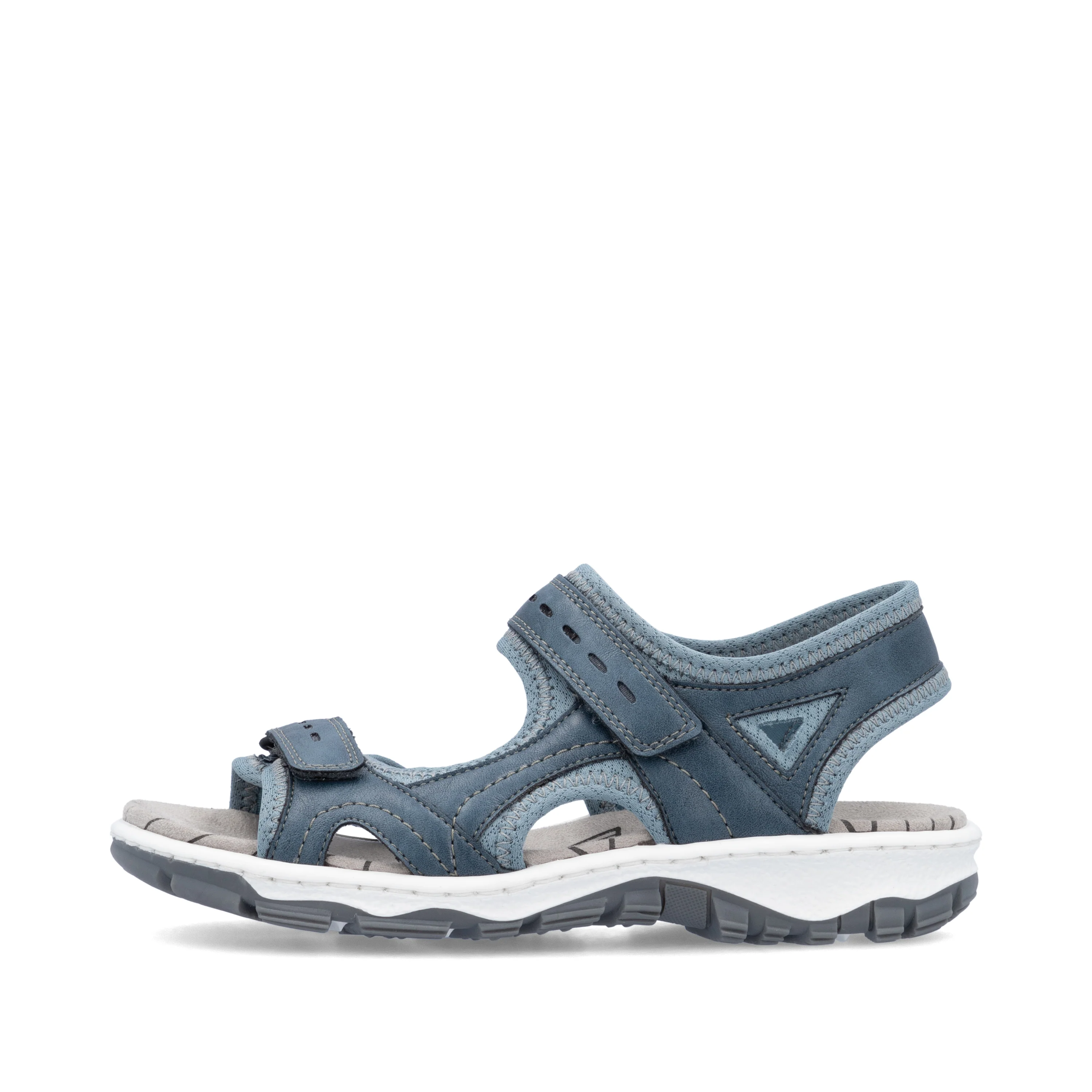 Rieker Women's Walking Sandal - Blue | 68866-12 - Image 10