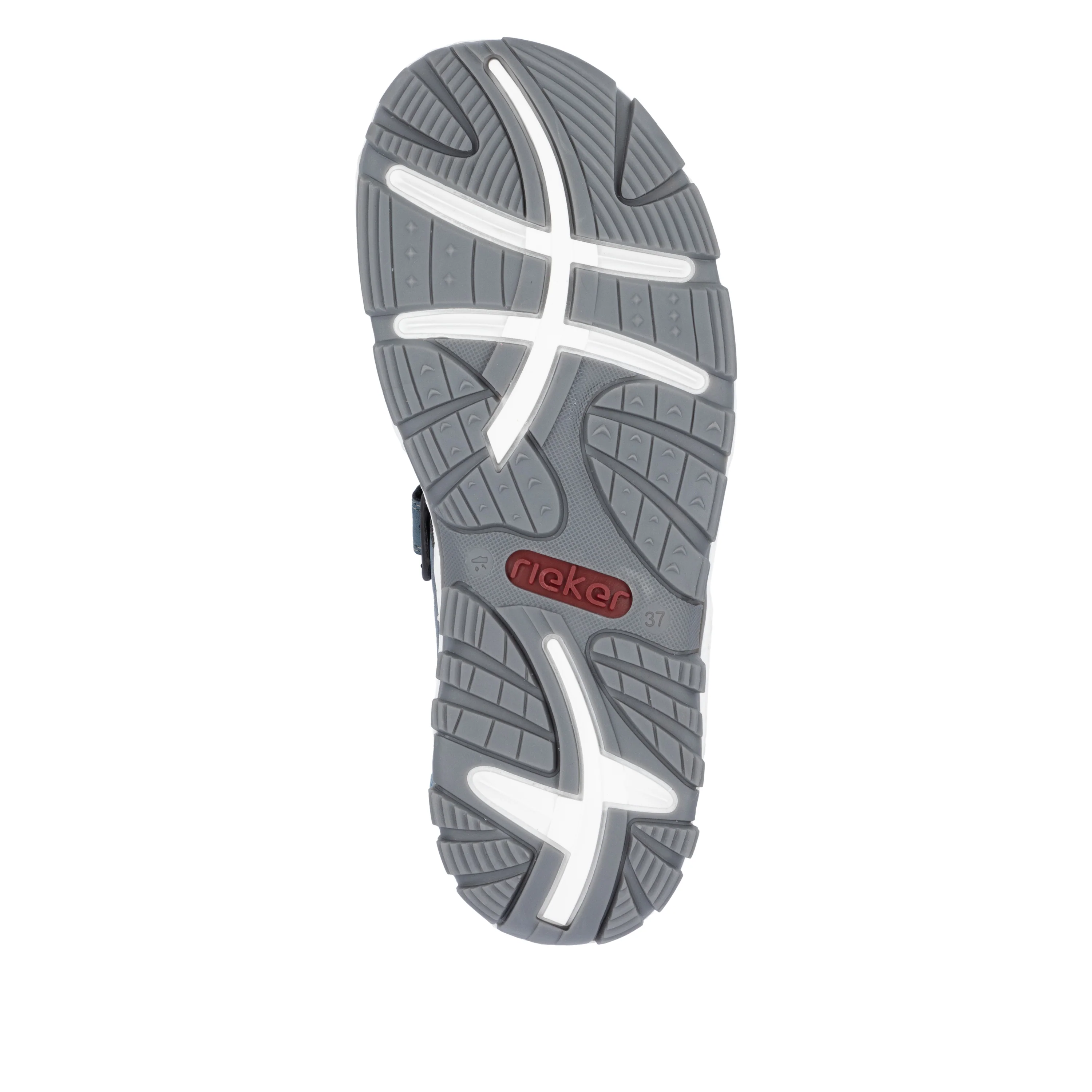 Rieker Women's Walking Sandal - Blue | 68866-12 - Image 14