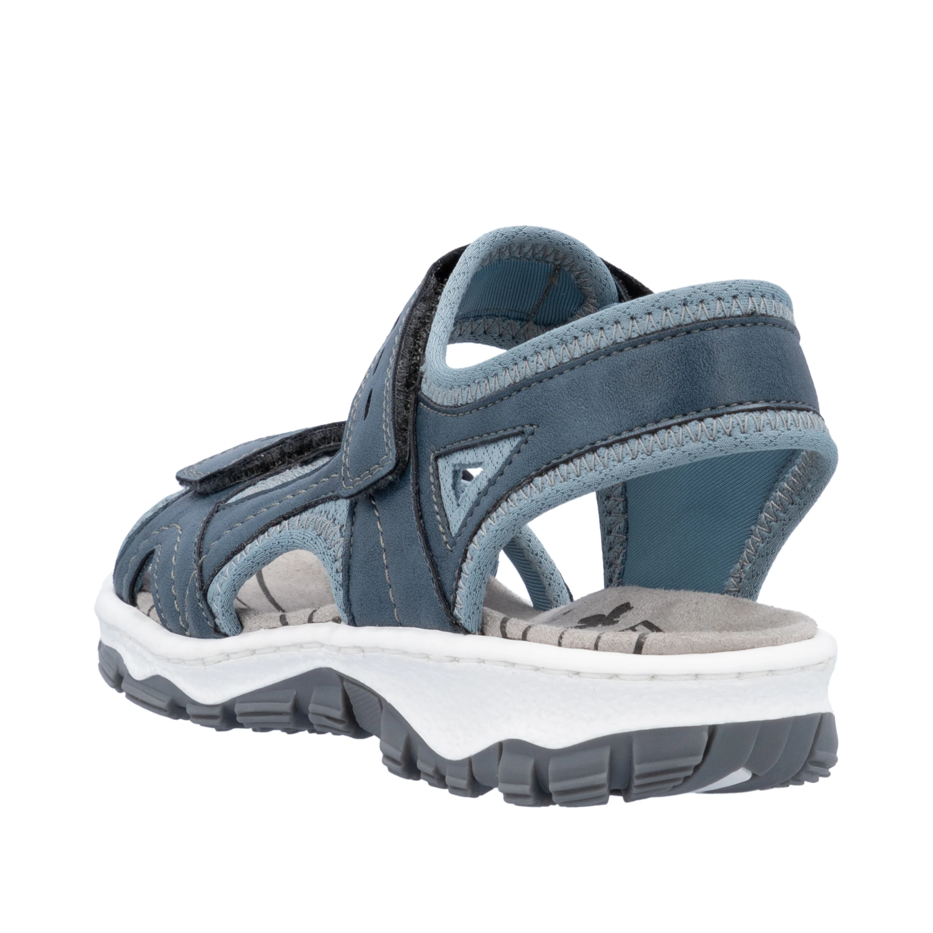 Rieker Women's Walking Sandal - Blue | 68866-12 - Image 5