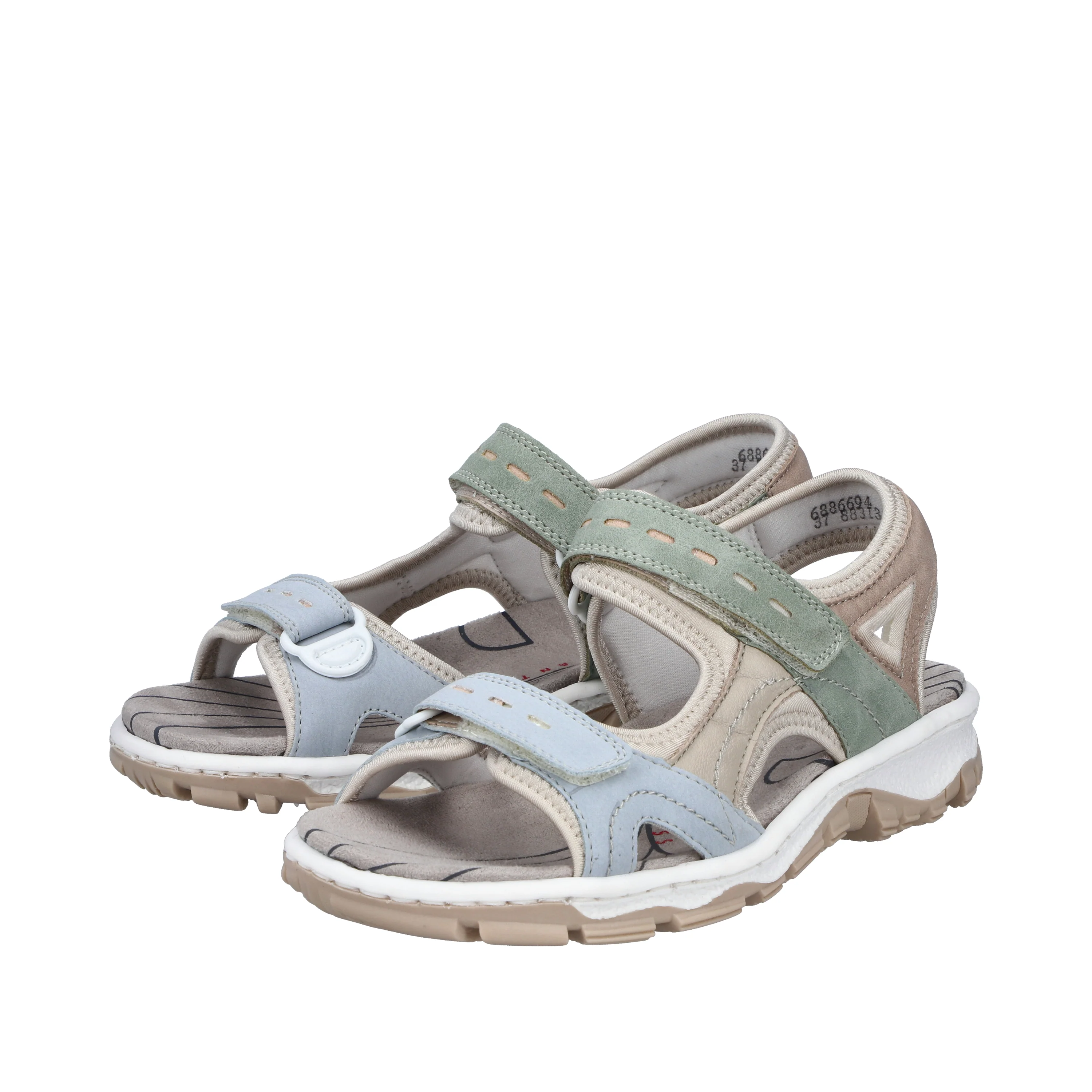Rieker Women's Walking Sandal - Multi | 68866-94 - Image 15