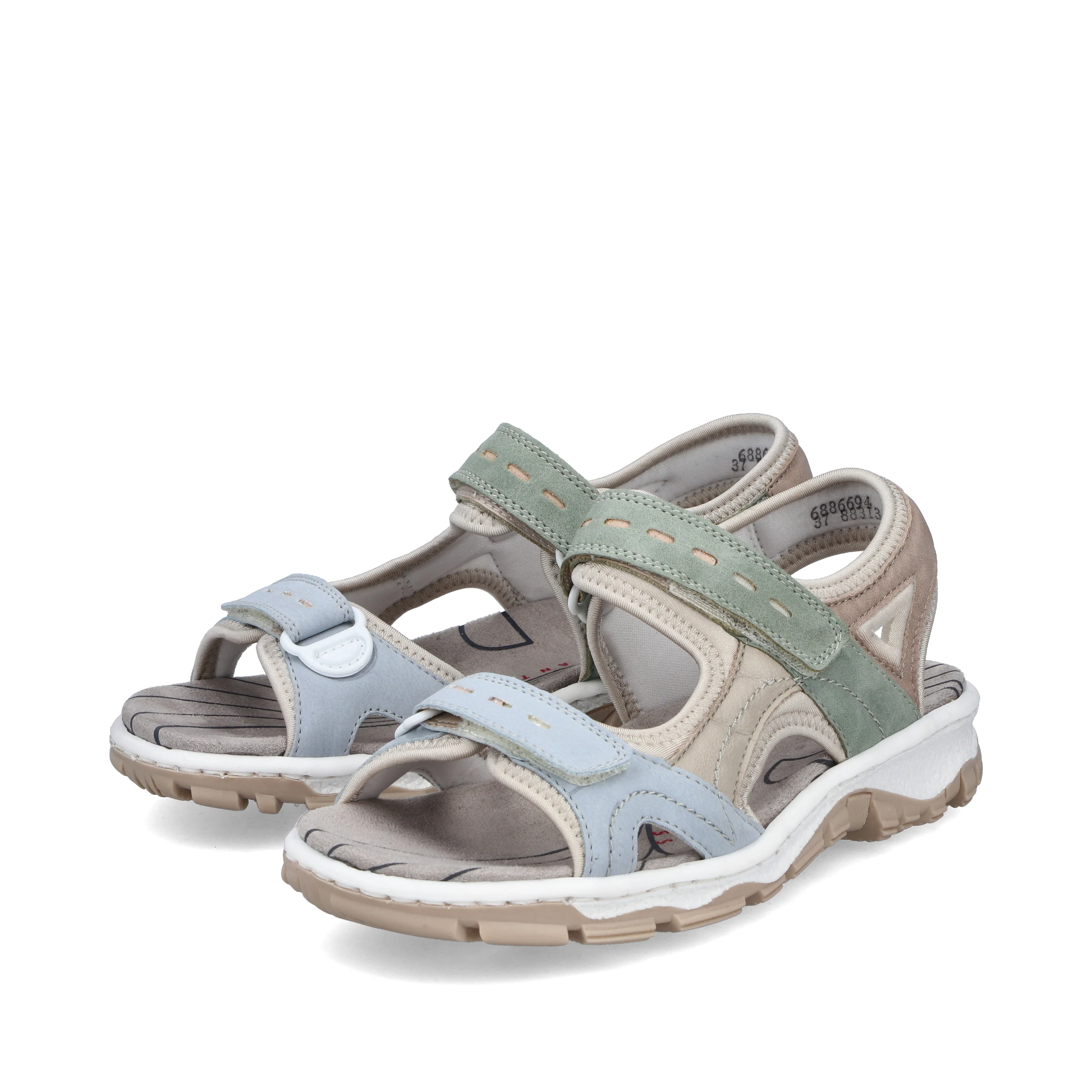 Rieker Women's Walking Sandal - Multi | 68866-94 - Image 16