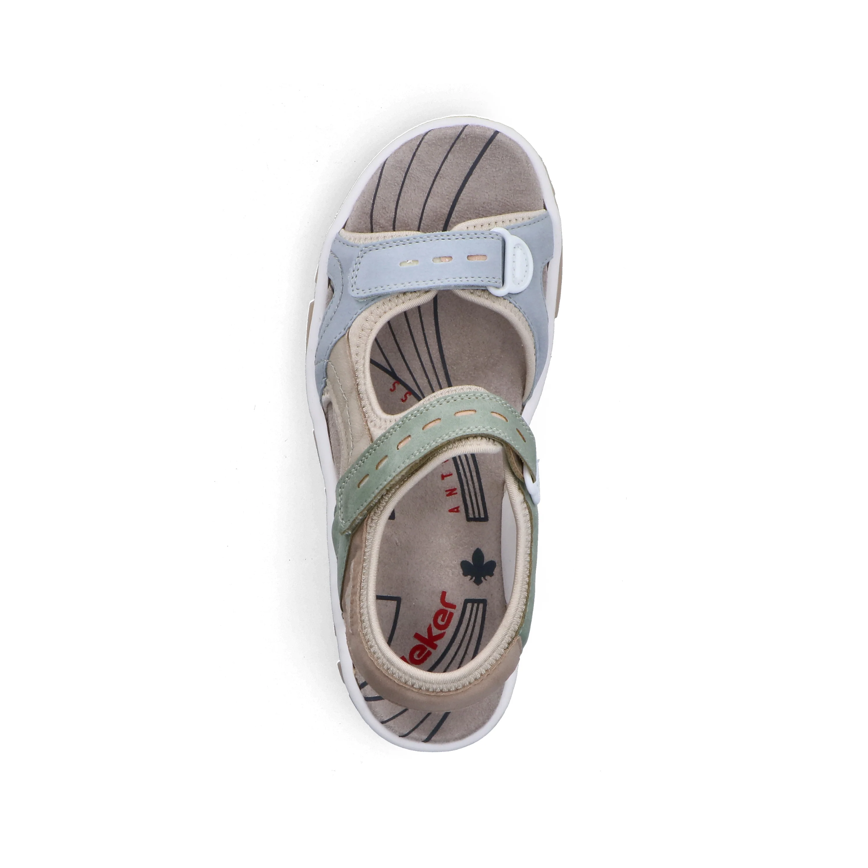 Rieker Women's Walking Sandal - Multi | 68866-94 - Image 8