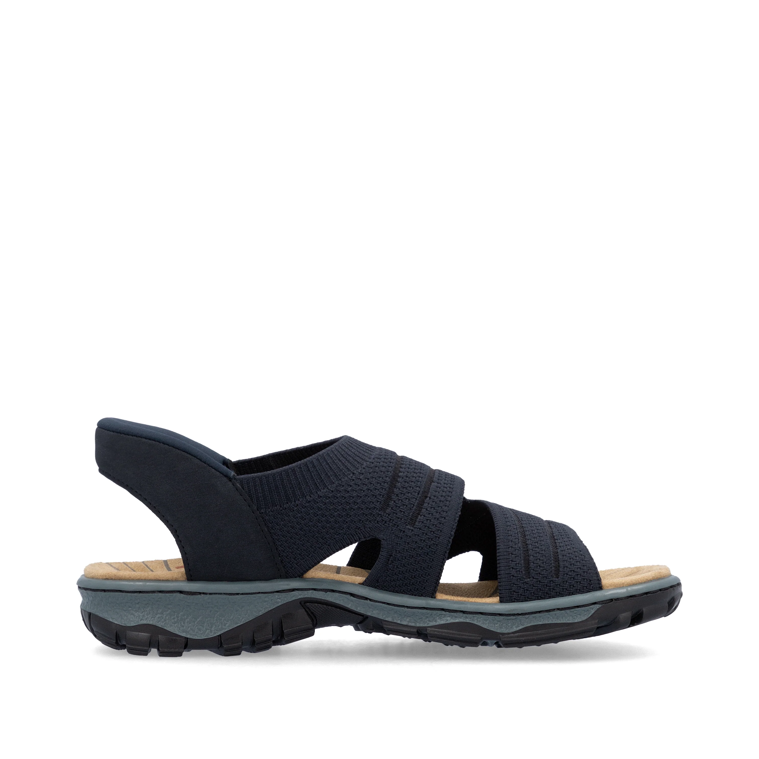 Rieker Women's Walking Sandal - Blue | 68895-14 - Image 2
