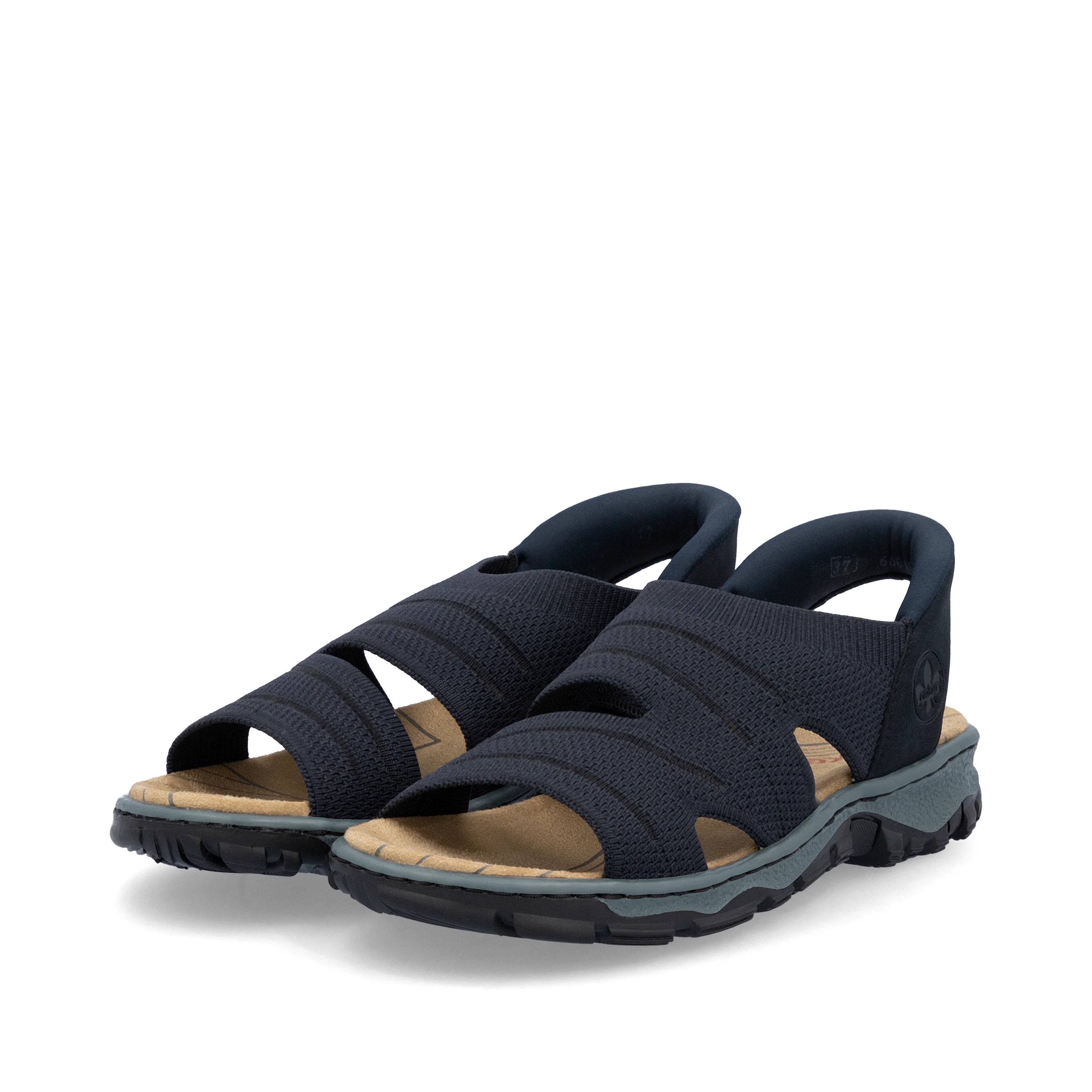 Rieker Women's Walking Sandal - Blue | 68895-14 - Image 8