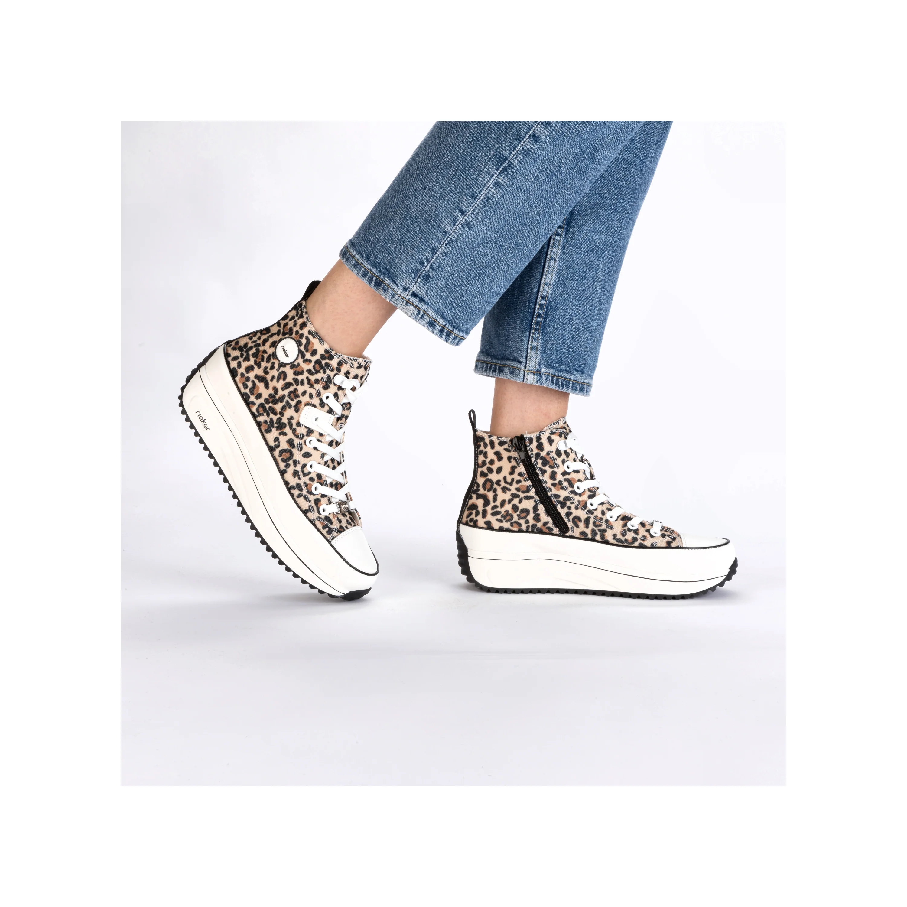 Rieker Women's Ankle Boot - Multi | 90010-91 - Image 11
