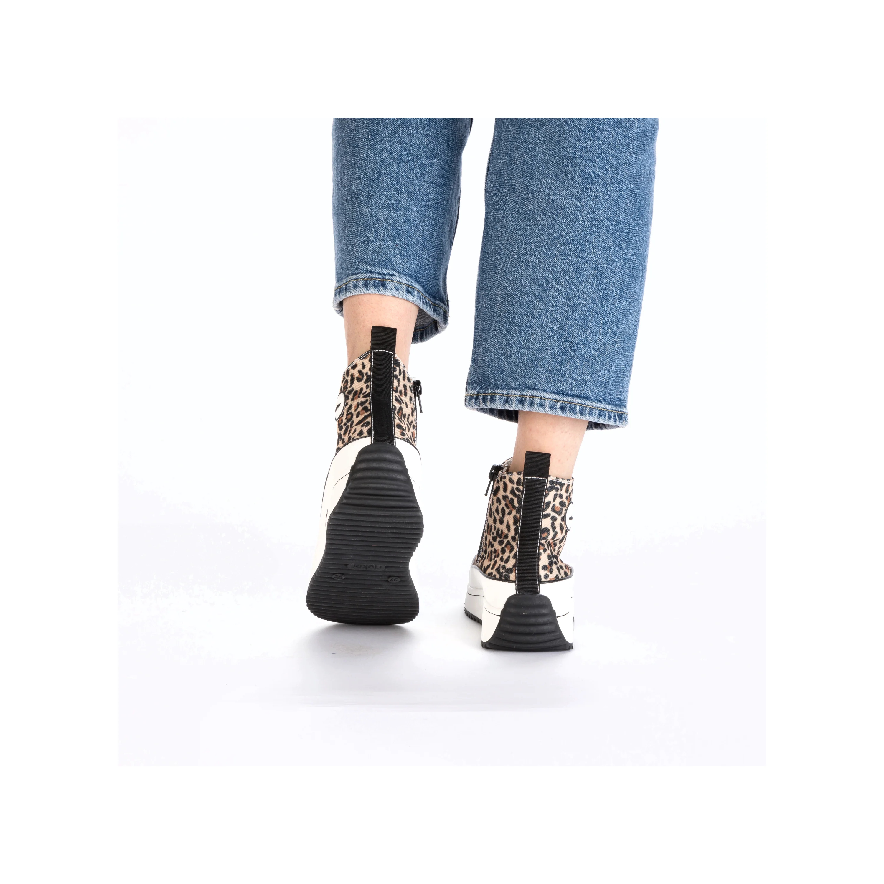 Rieker Women's Ankle Boot - Multi | 90010-91 - Image 12