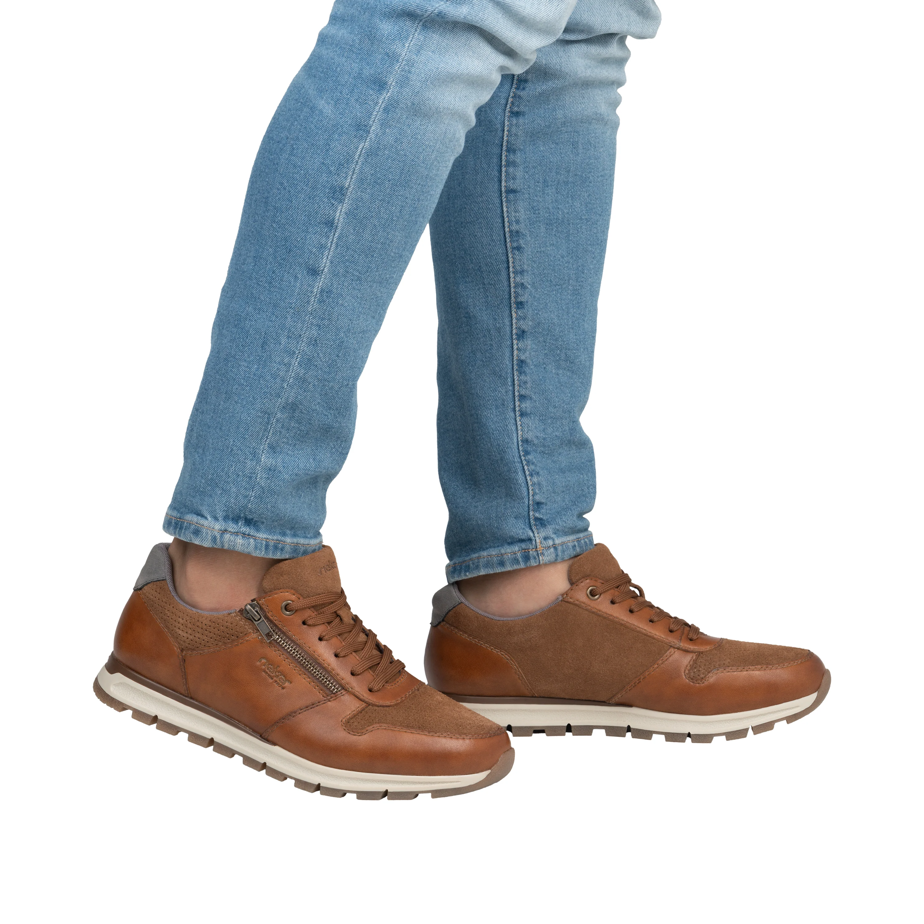 Rieker Men's Trainer - Brown | B0505-24 - Image 19