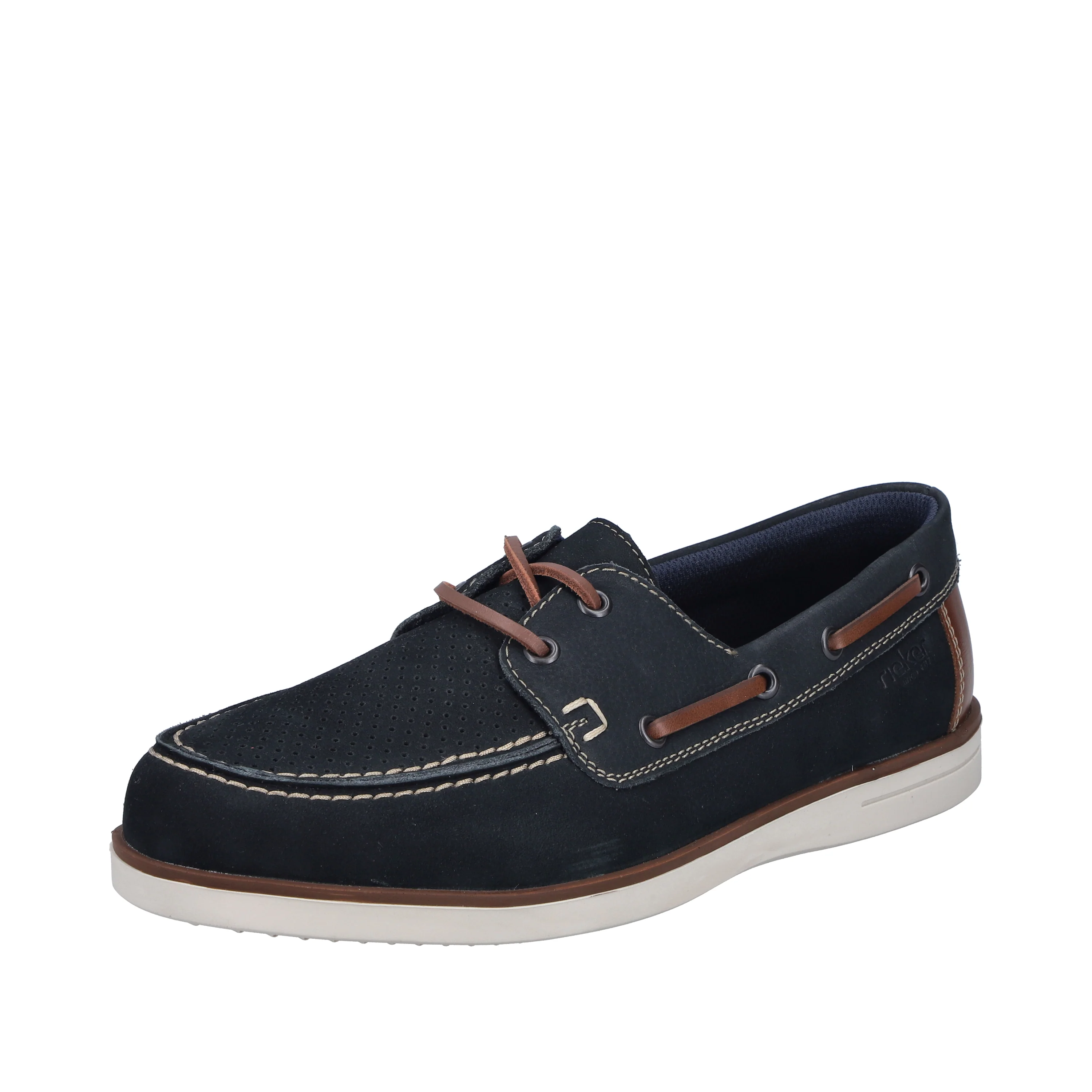 Rieker Men's Deck Shoe - Blue | B2345-14