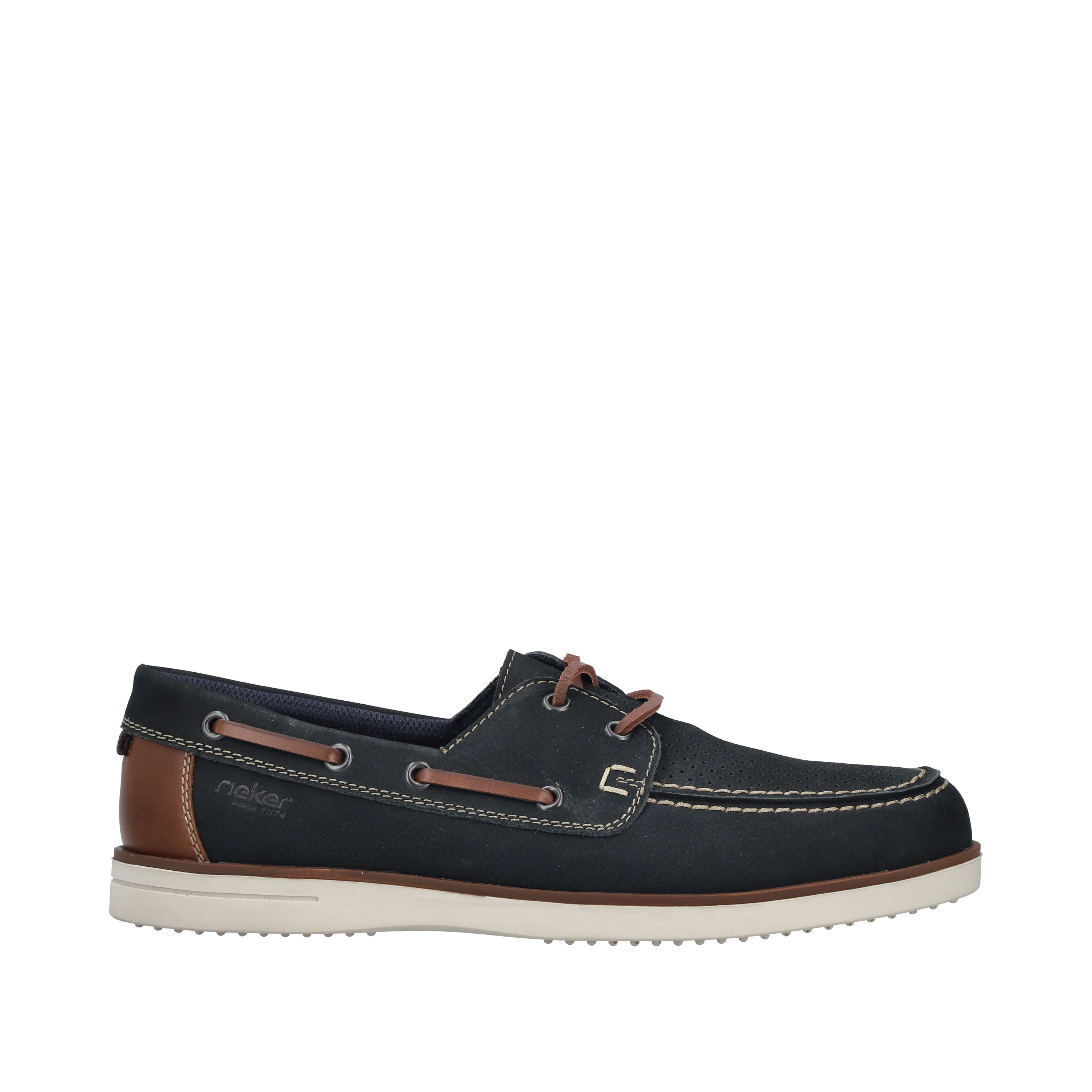 Rieker Men's Deck Shoe - Blue | B2345-14 - Image 21