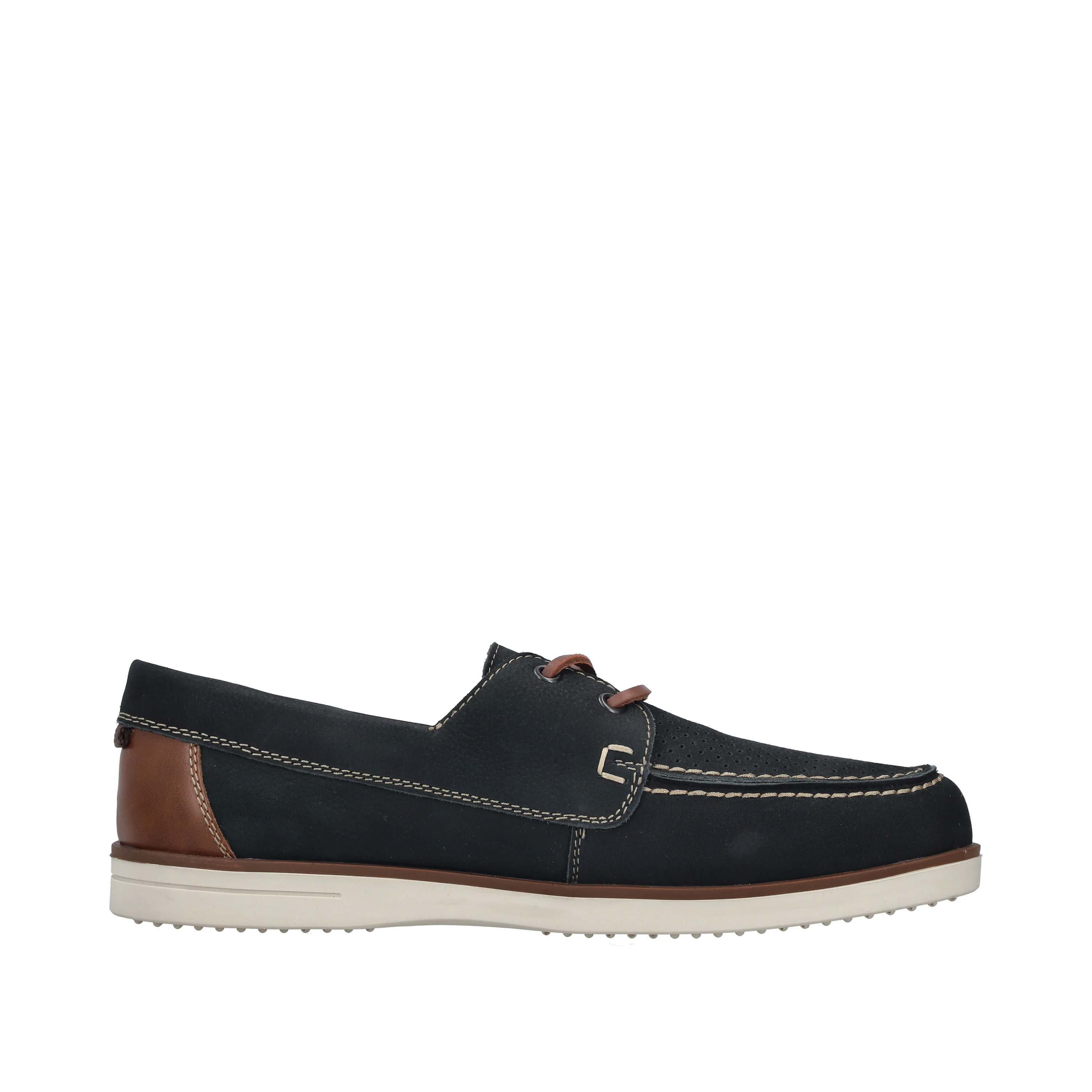 Rieker Men's Deck Shoe - Blue | B2345-14 - Image 3