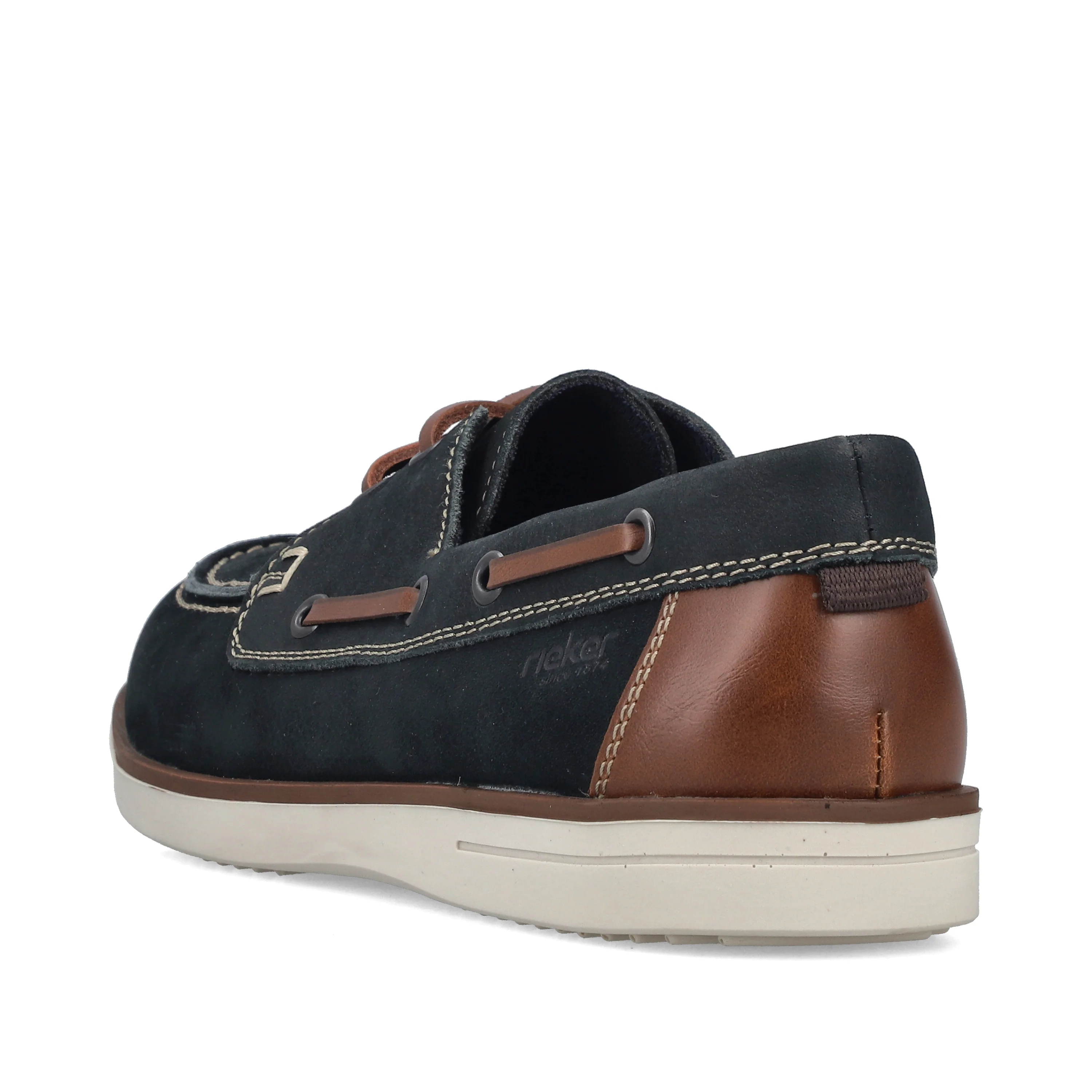 Rieker Men's Deck Shoe - Blue | B2345-14 - Image 6