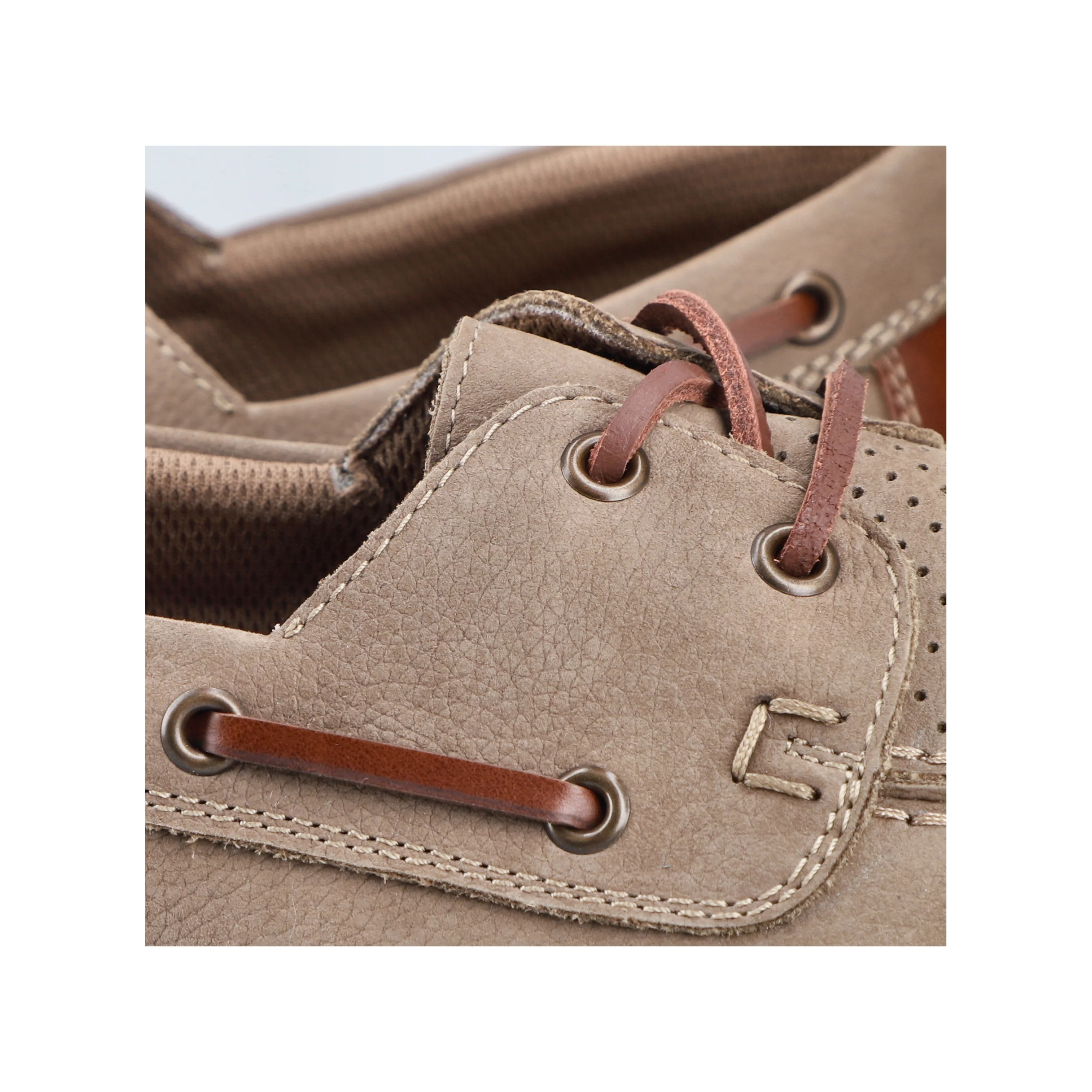 Rieker Men's Deck Shoe - Beige | B2345-64 - Image 20