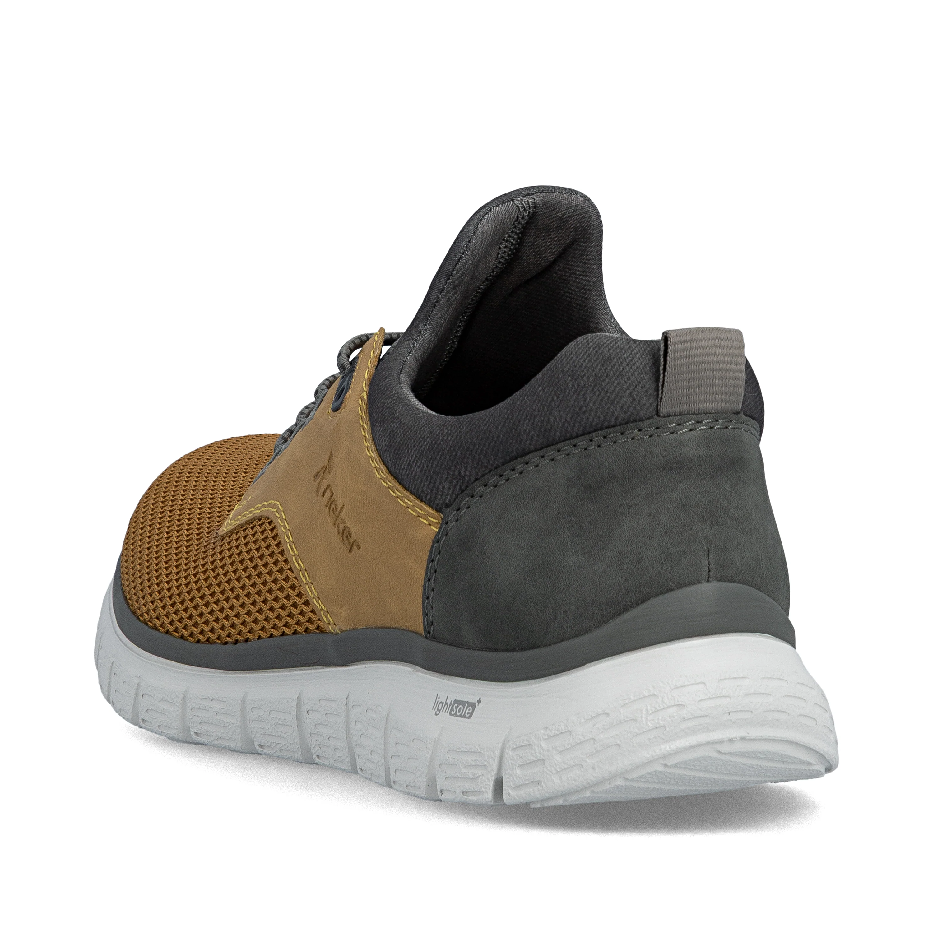 Rieker Men's Slip-on Trainer - Yellow | B6652-68 - Image 6