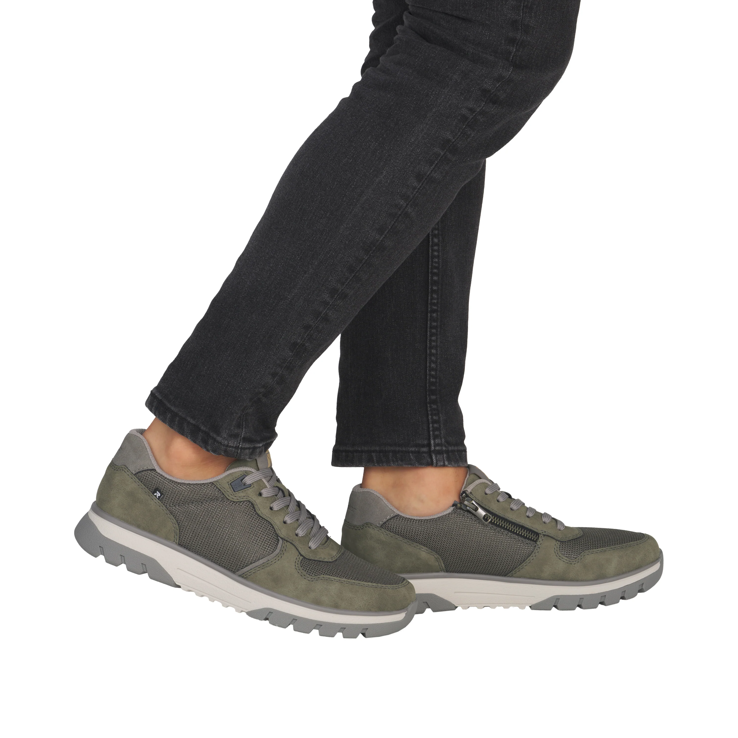 Rieker Men's Trainer - Green | B9302-54 - Image 19