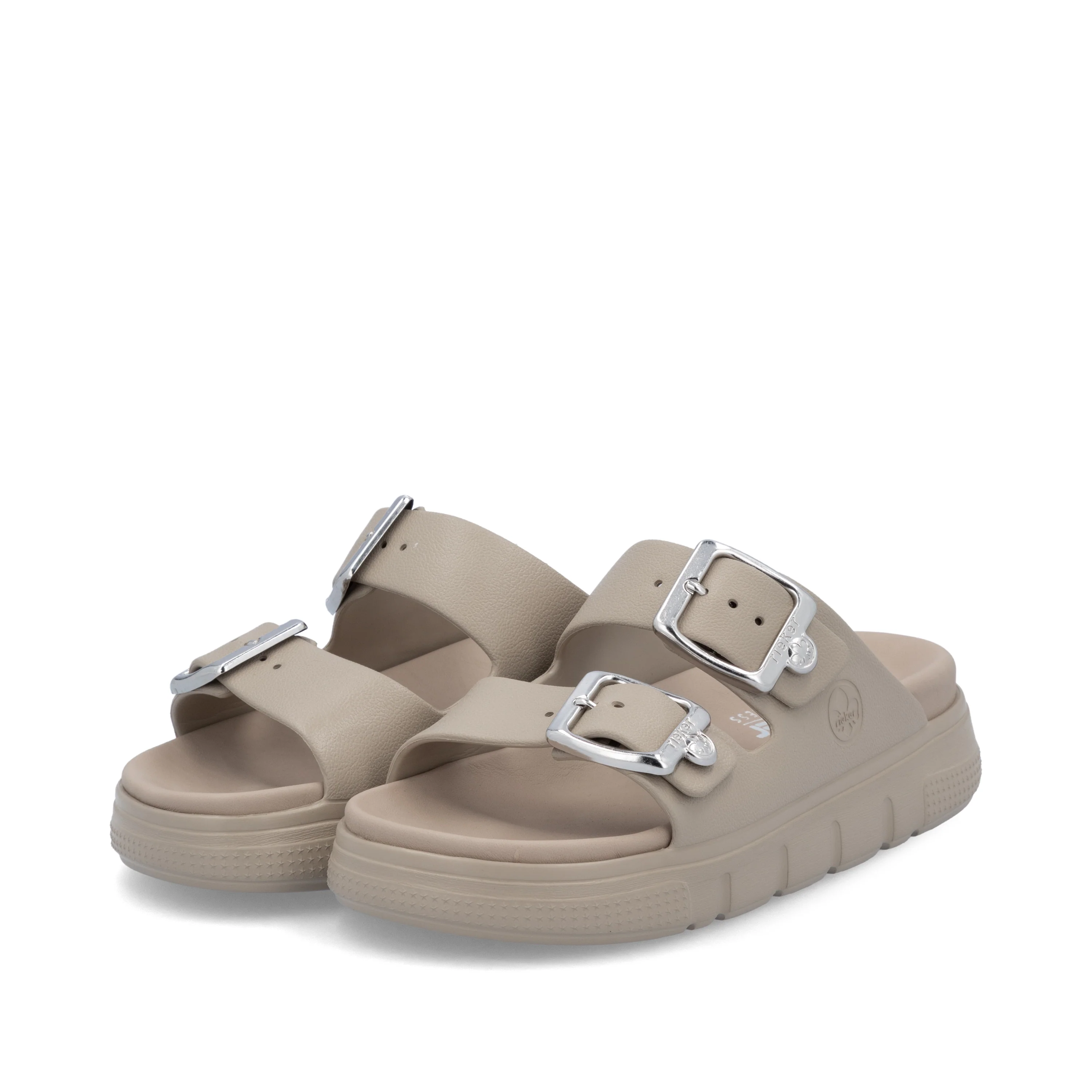 Rieker Woman's Sandals - Beige | P2180-60 - Image 8