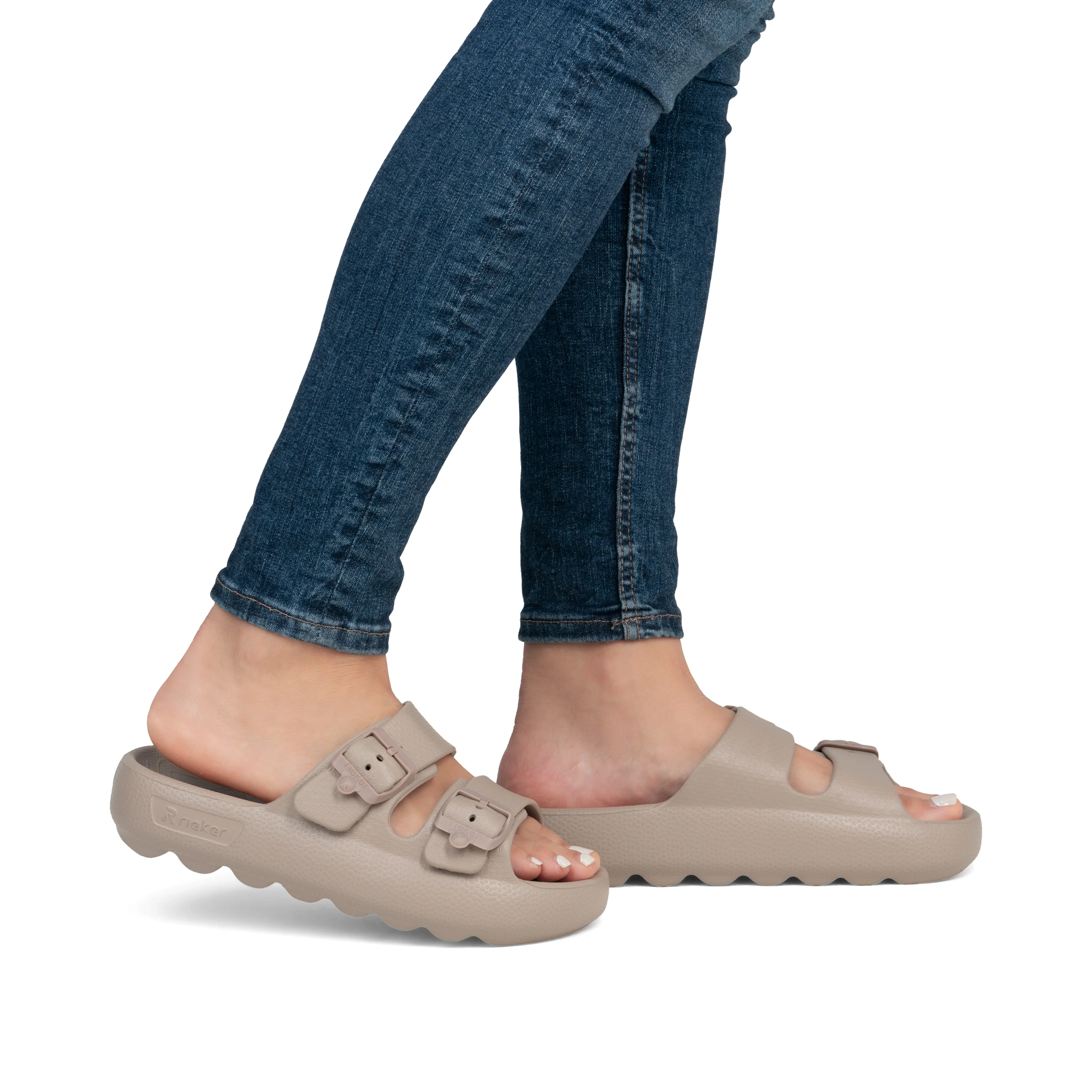 Rieker Sport Woman's Sandals - Beige | P2450-60 - Image 10