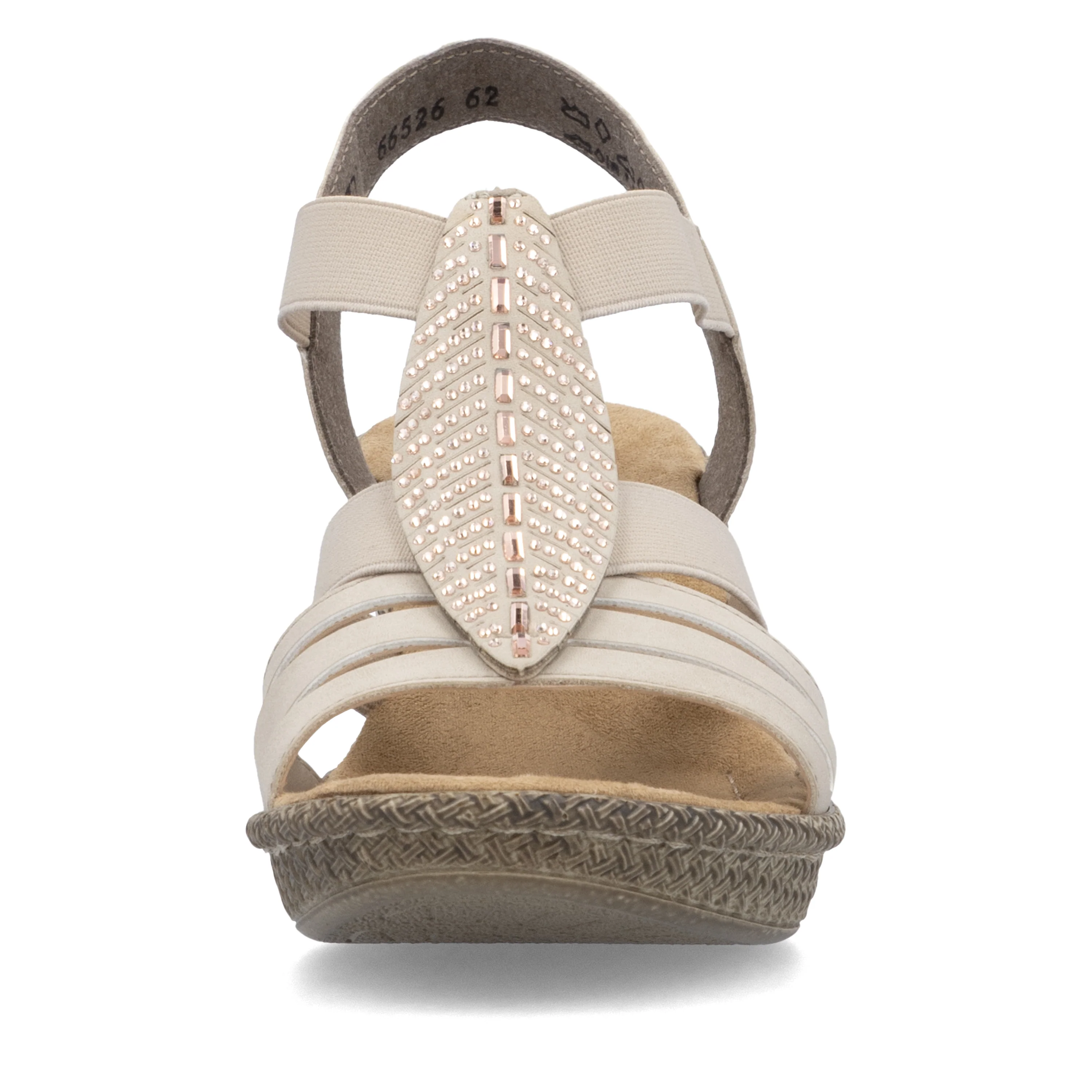 Rieker Woman's Sandals - Beige | 66526-62 - Image 6