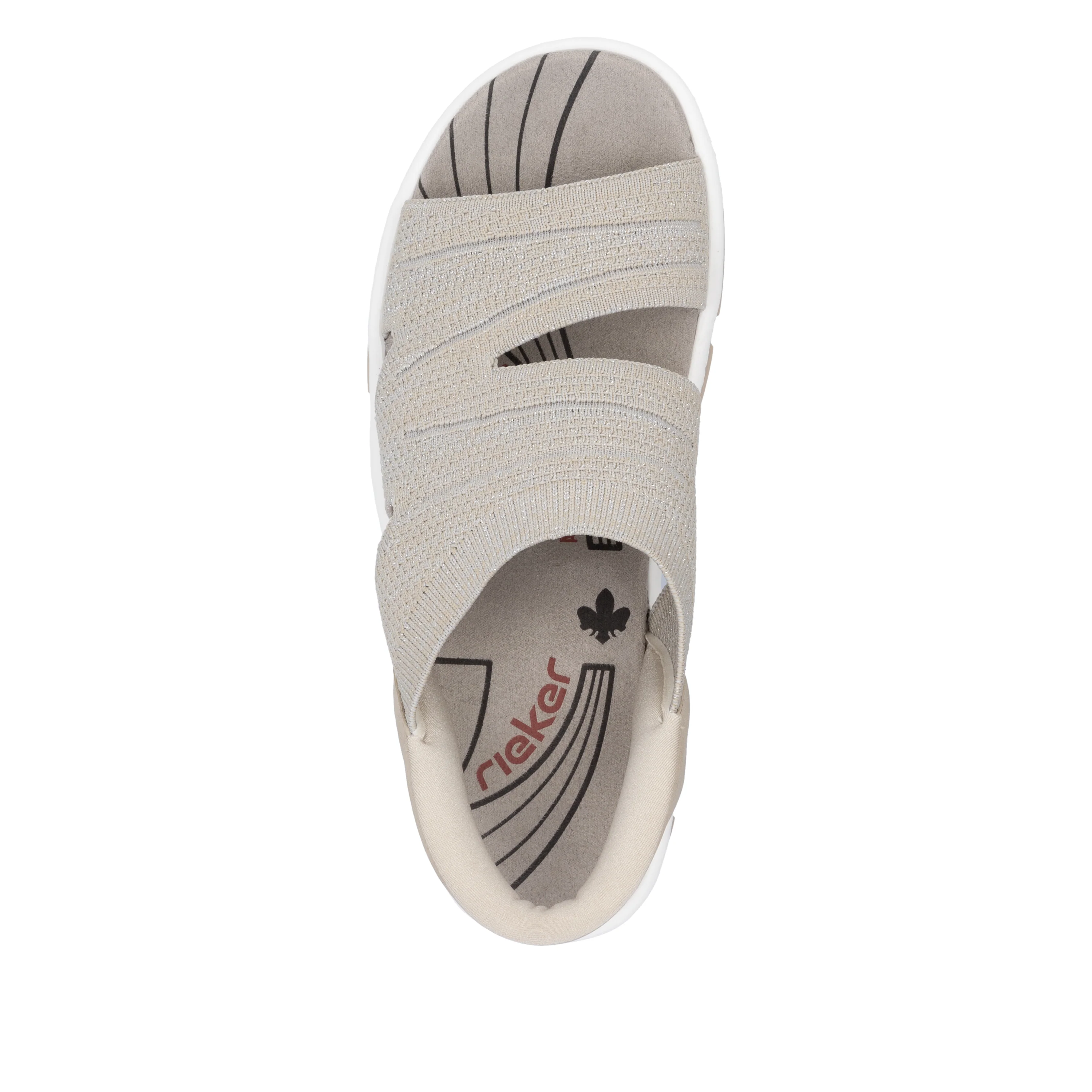Rieker Woman's Sandals - Beige | 68895-64 - Image 4