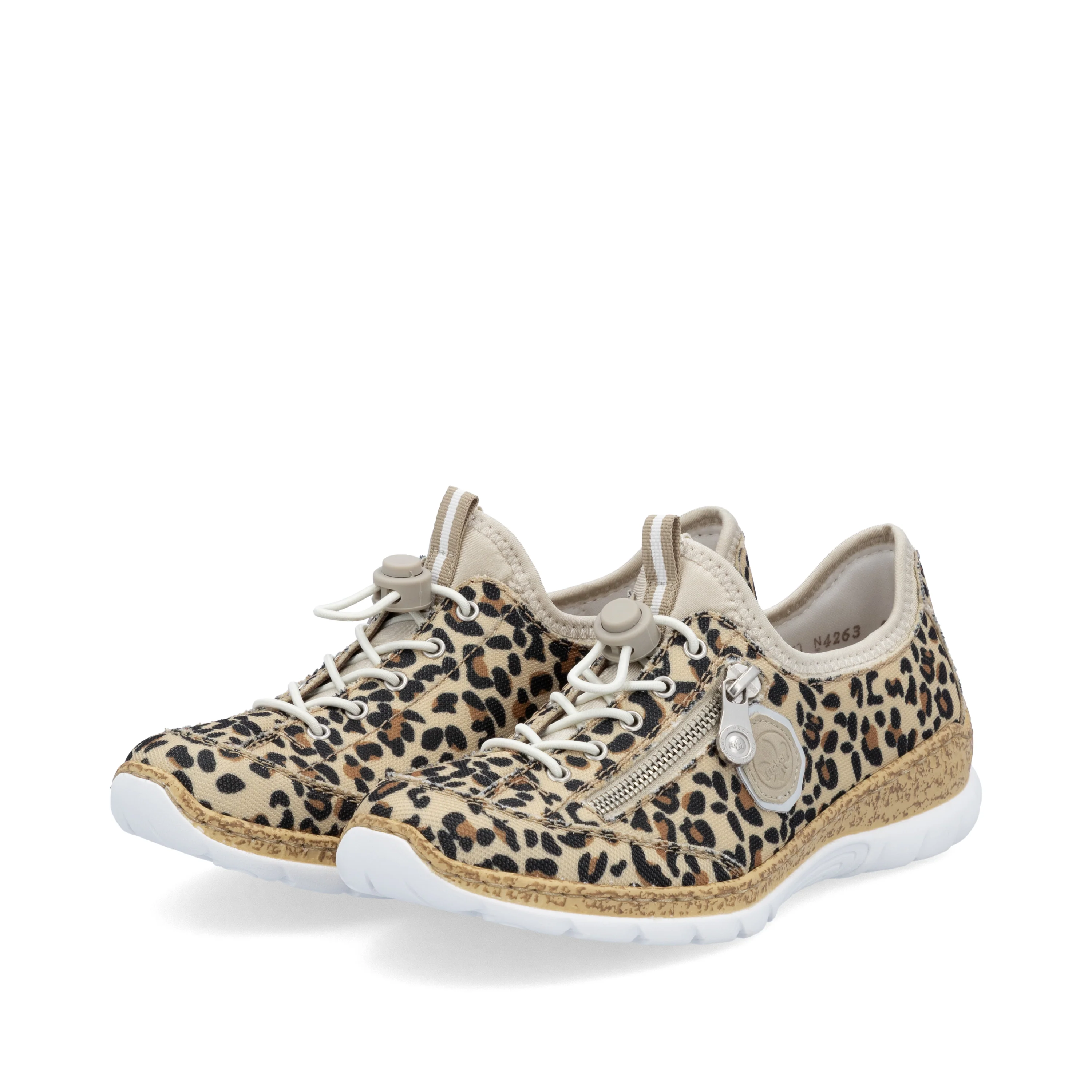 Rieker Woman's Shoes - Beige | N4263-92 - Image 8
