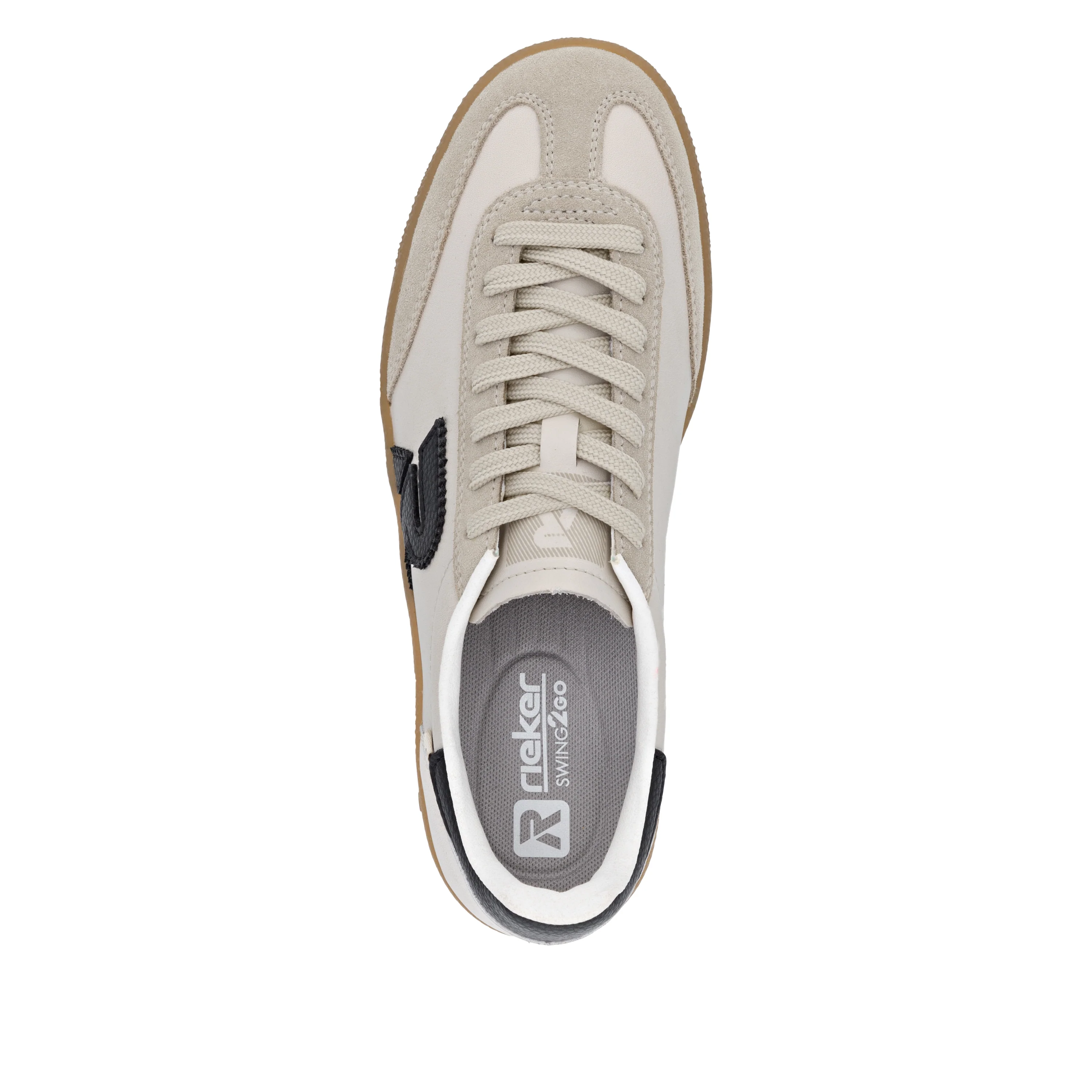 Rieker Sport Woman's Shoes - Beige | W2200-60 - Image 4