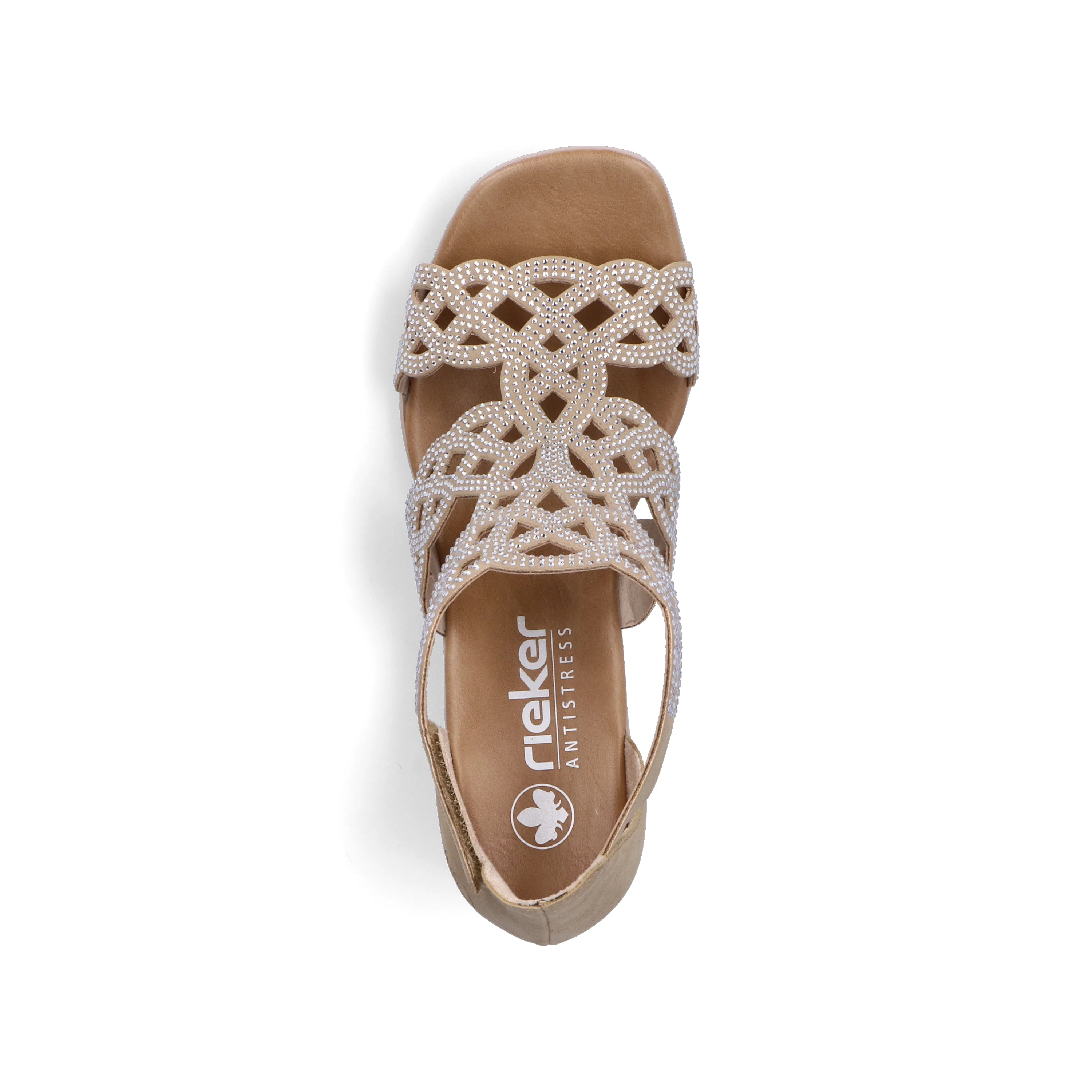 Rieker Woman's Sandals - Beige | 64773-61 - Image 4