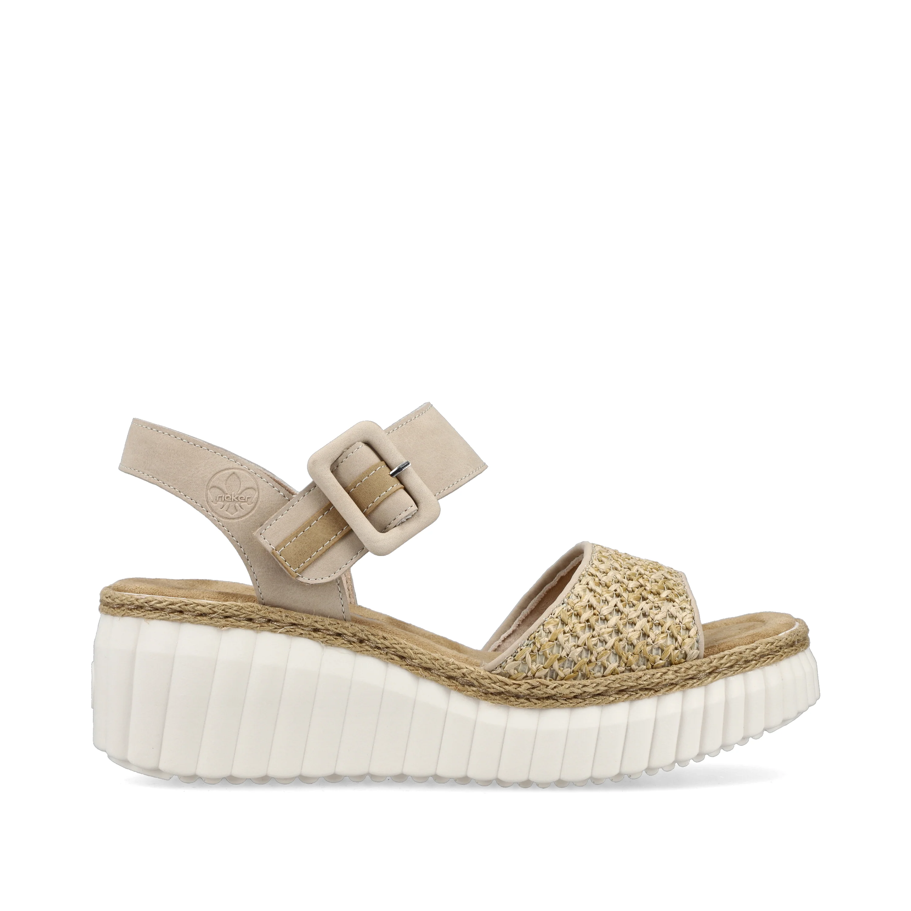 Rieker Woman's Sandals - Beige | 69176-62 - Image 11