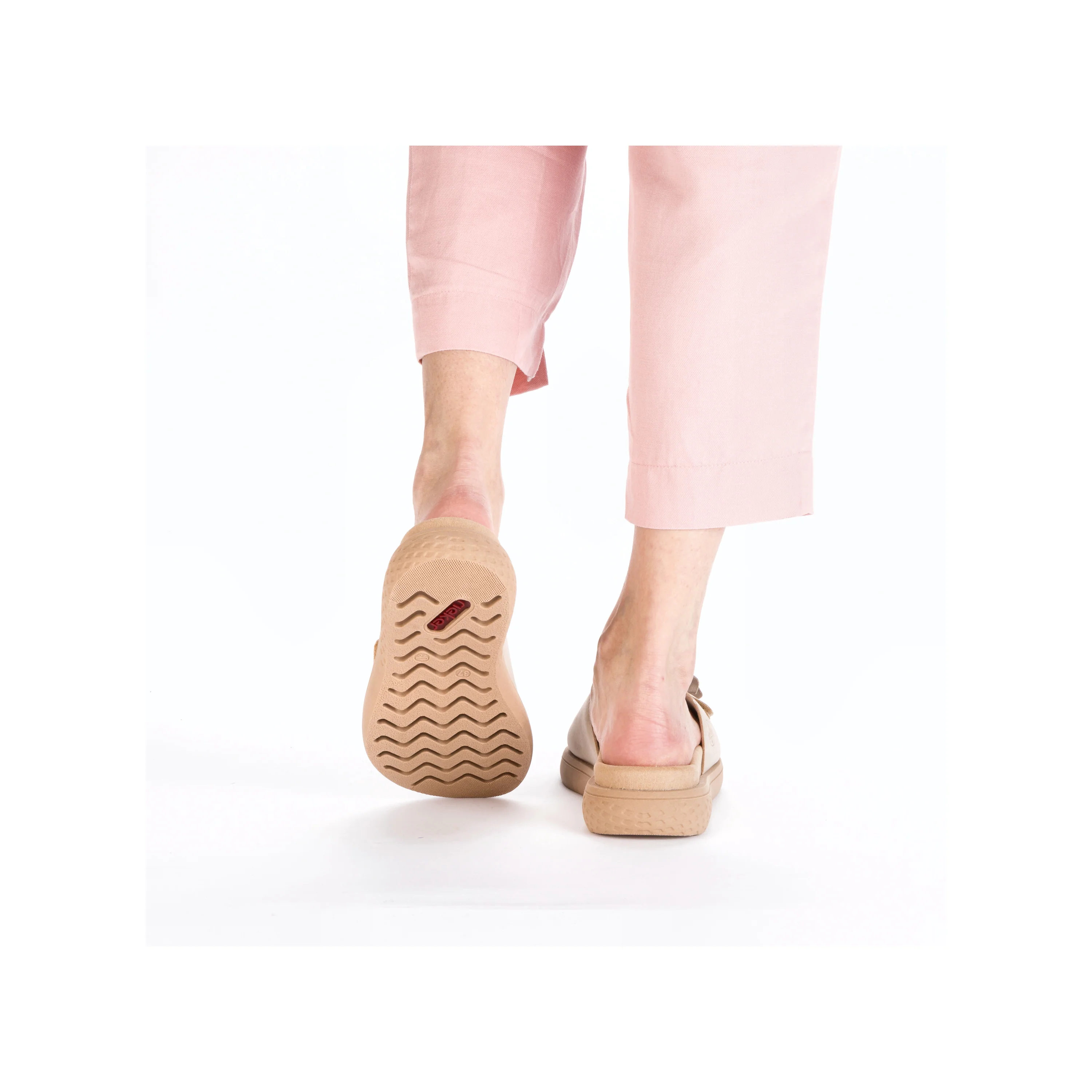 Rieker Woman's Sandal - Beige | V1562-62 - Image 12