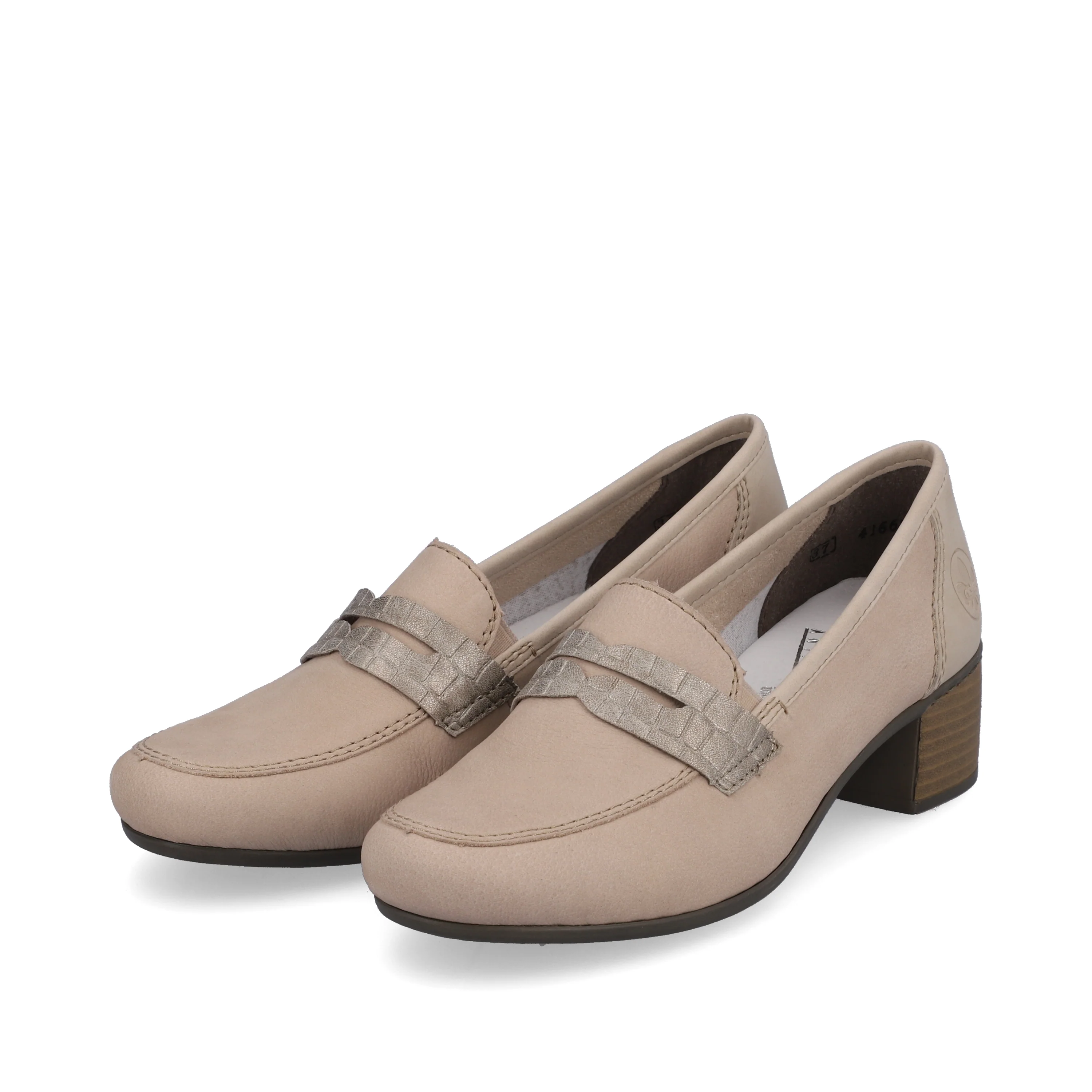 Rieker Woman's Shoes - Beige | 41662-62 - Image 8