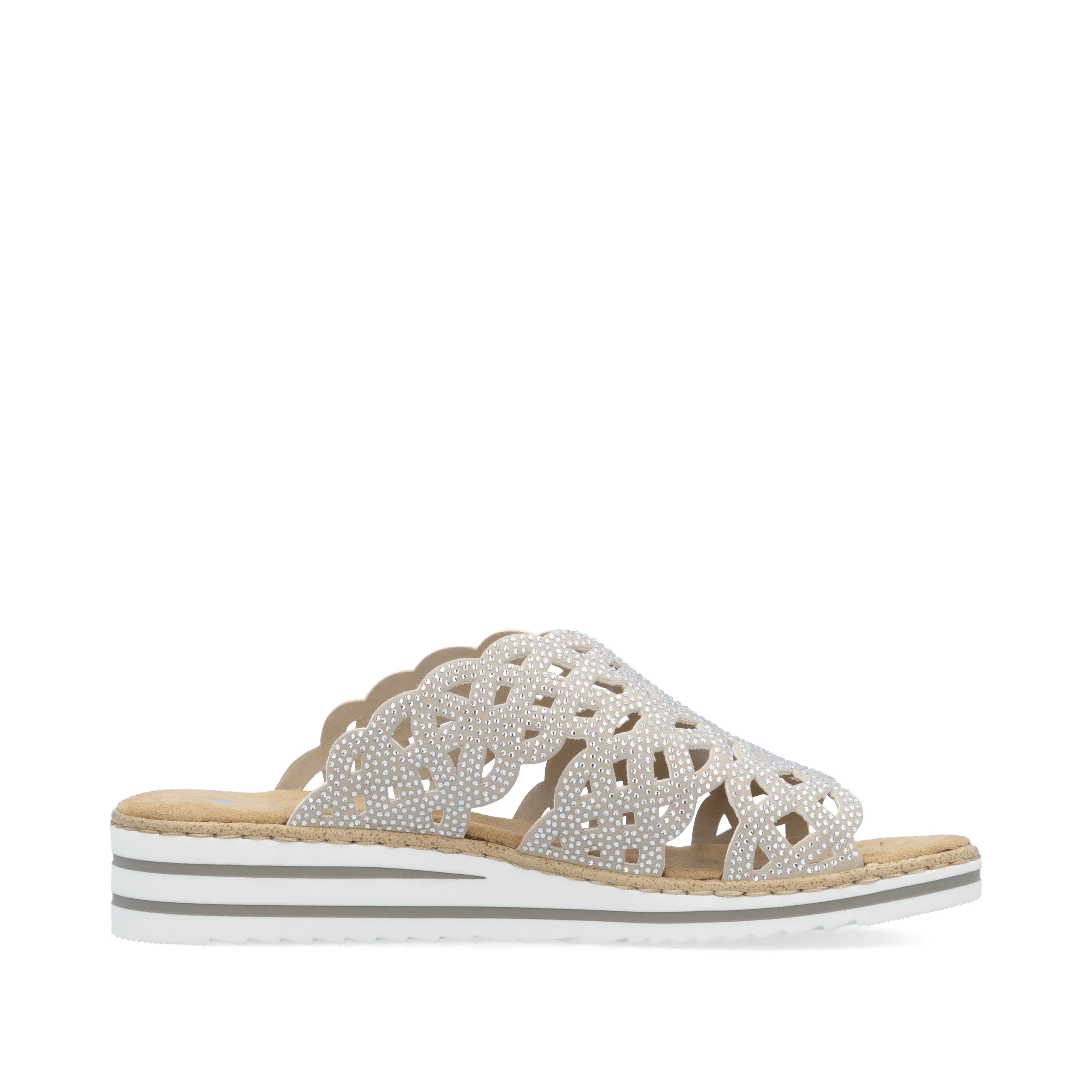 Rieker Woman's Sandals - Beige | V0689-63 - Image 2