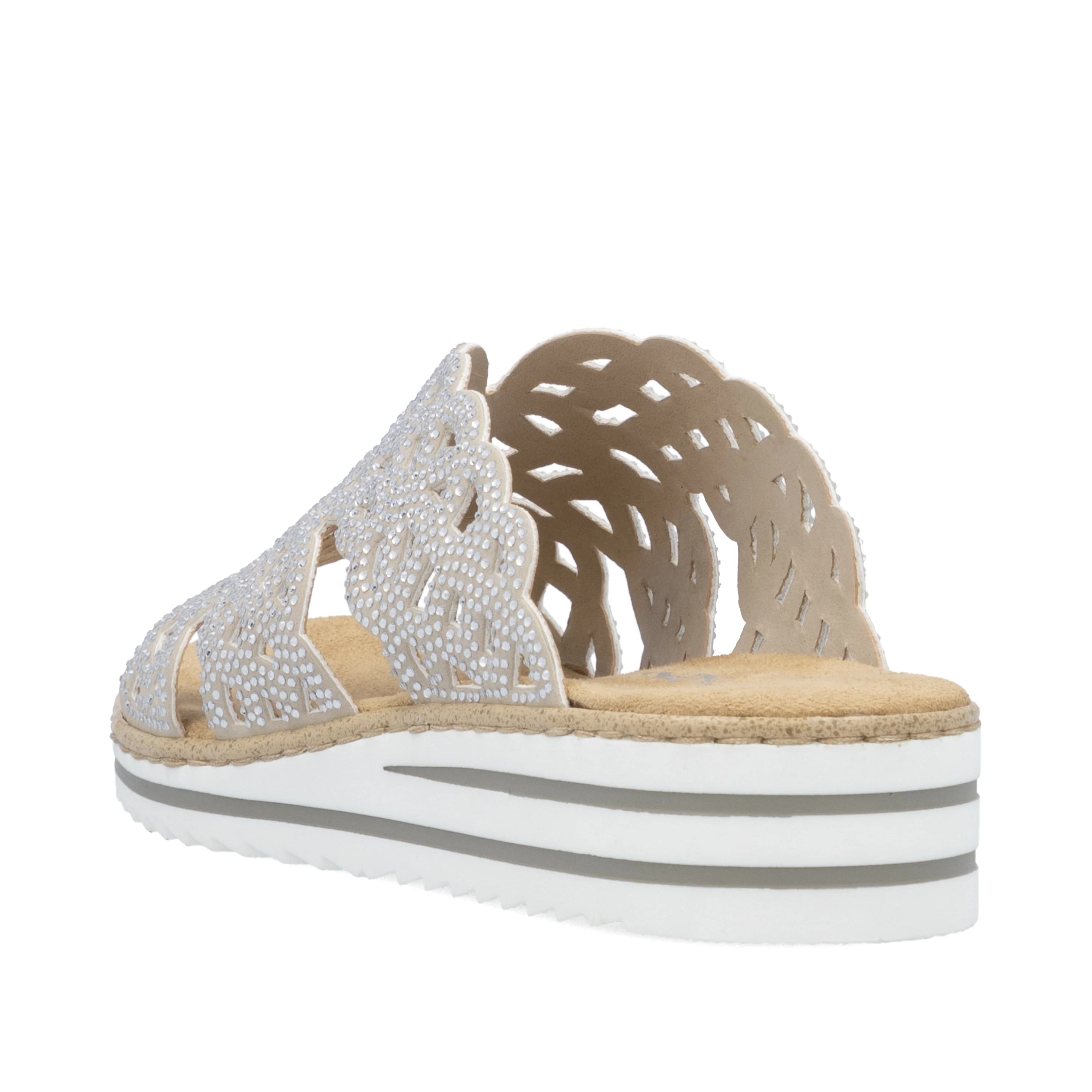 Rieker Woman's Sandals - Beige | V0689-63 - Image 3