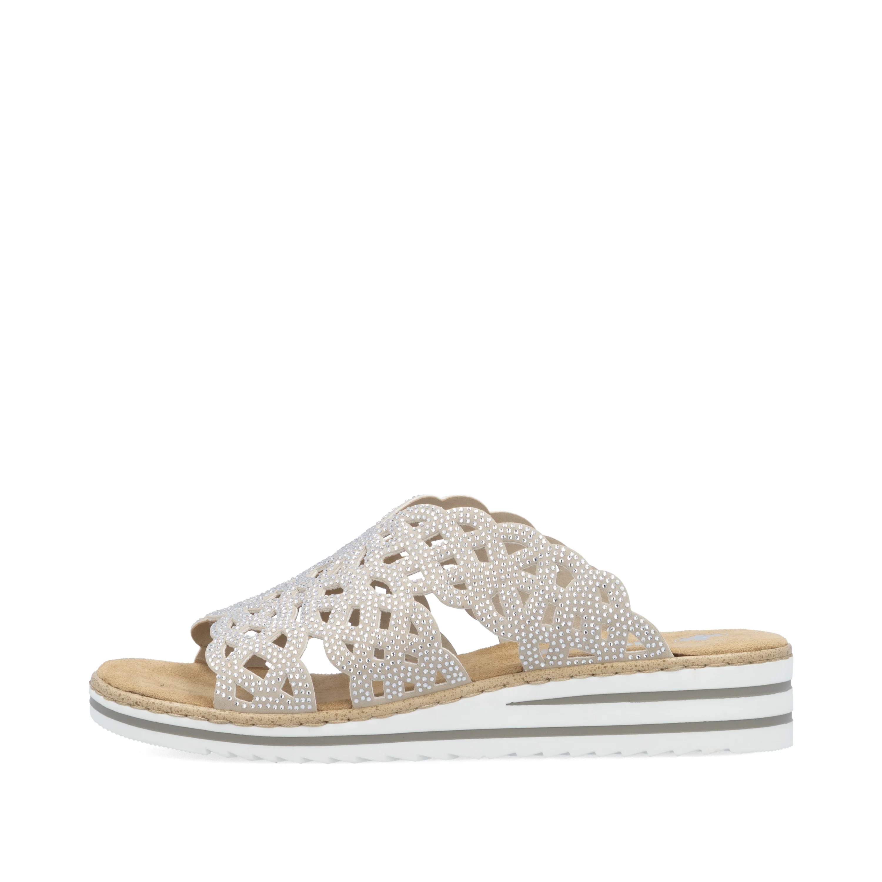 Rieker Woman's Sandals - Beige | V0689-63 - Image 5
