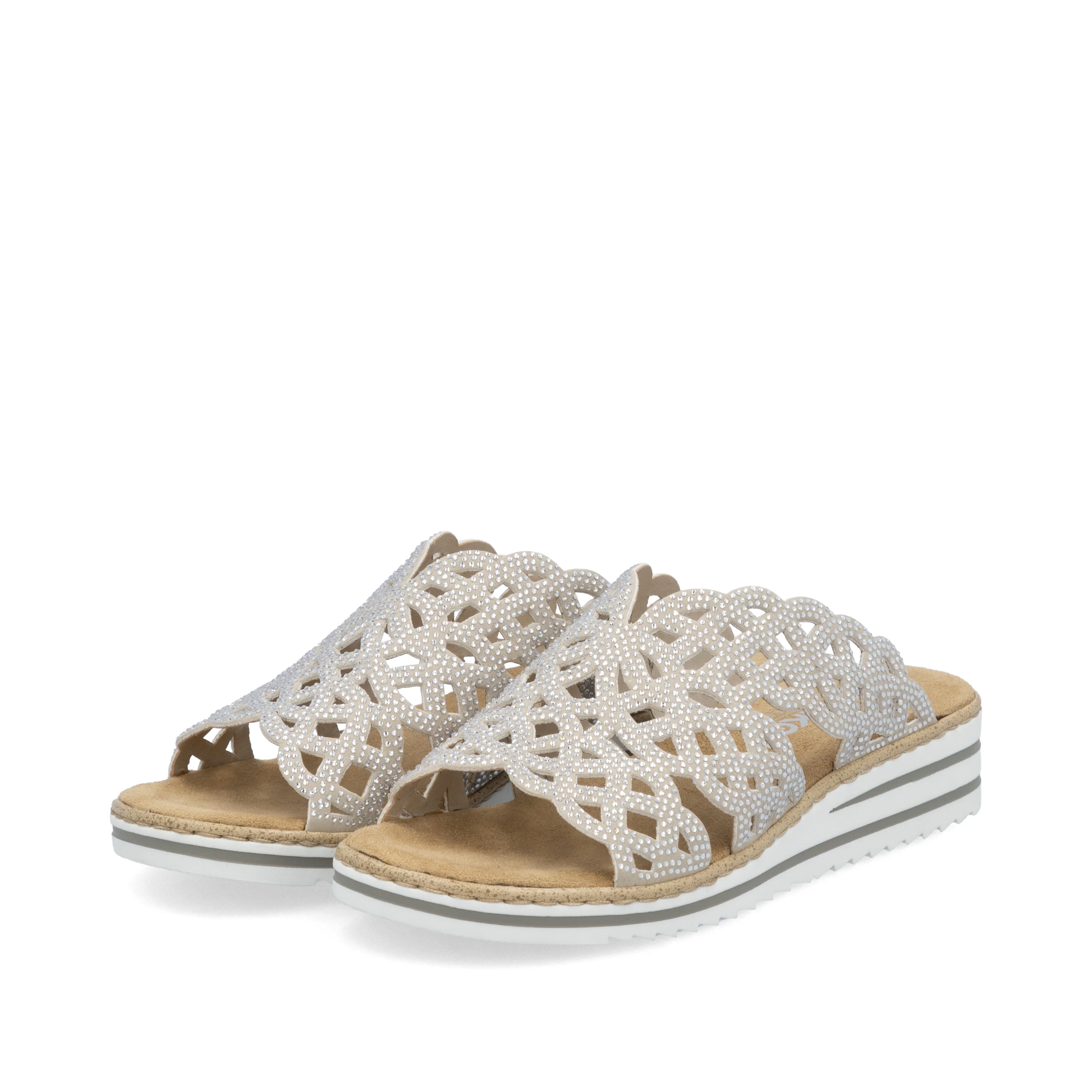 Rieker Woman's Sandals - Beige | V0689-63 - Image 8