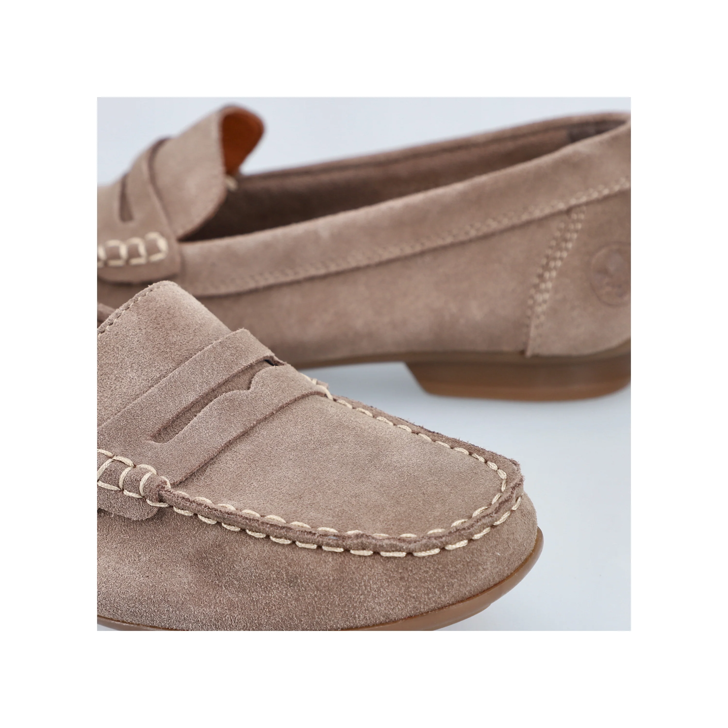 Rieker Woman's Shoes - Beige | 40051-62 - Image 13