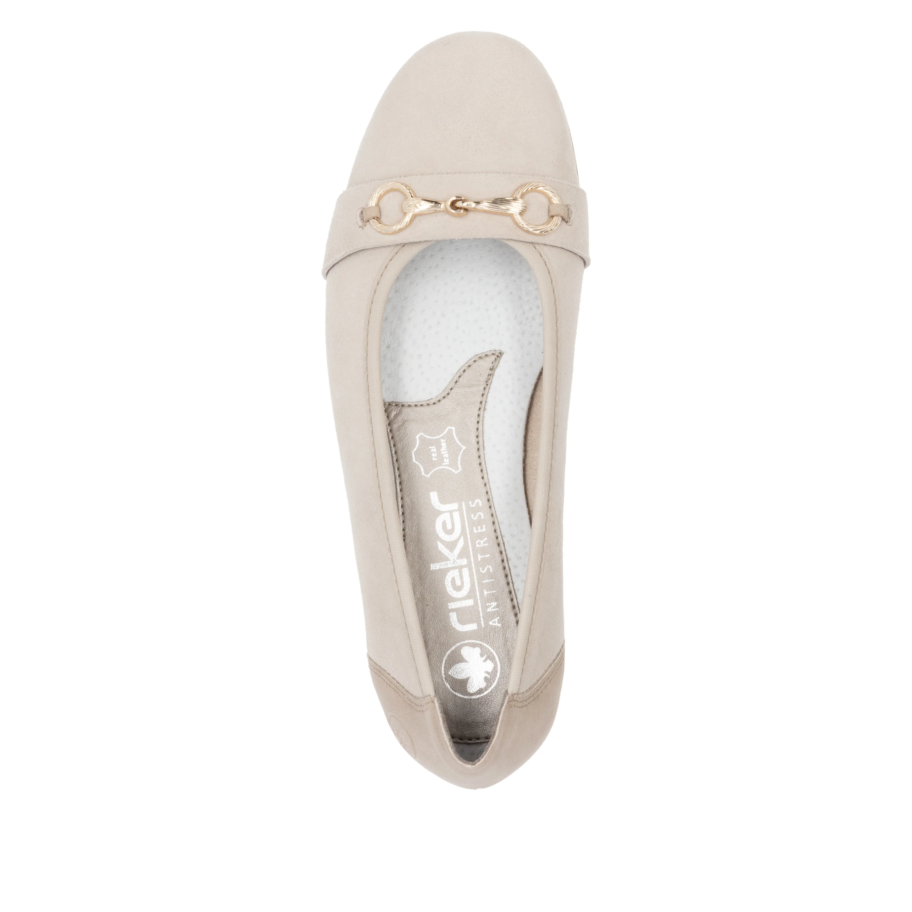 Rieker Woman's Shoes - Beige | L9360-60 - Image 4
