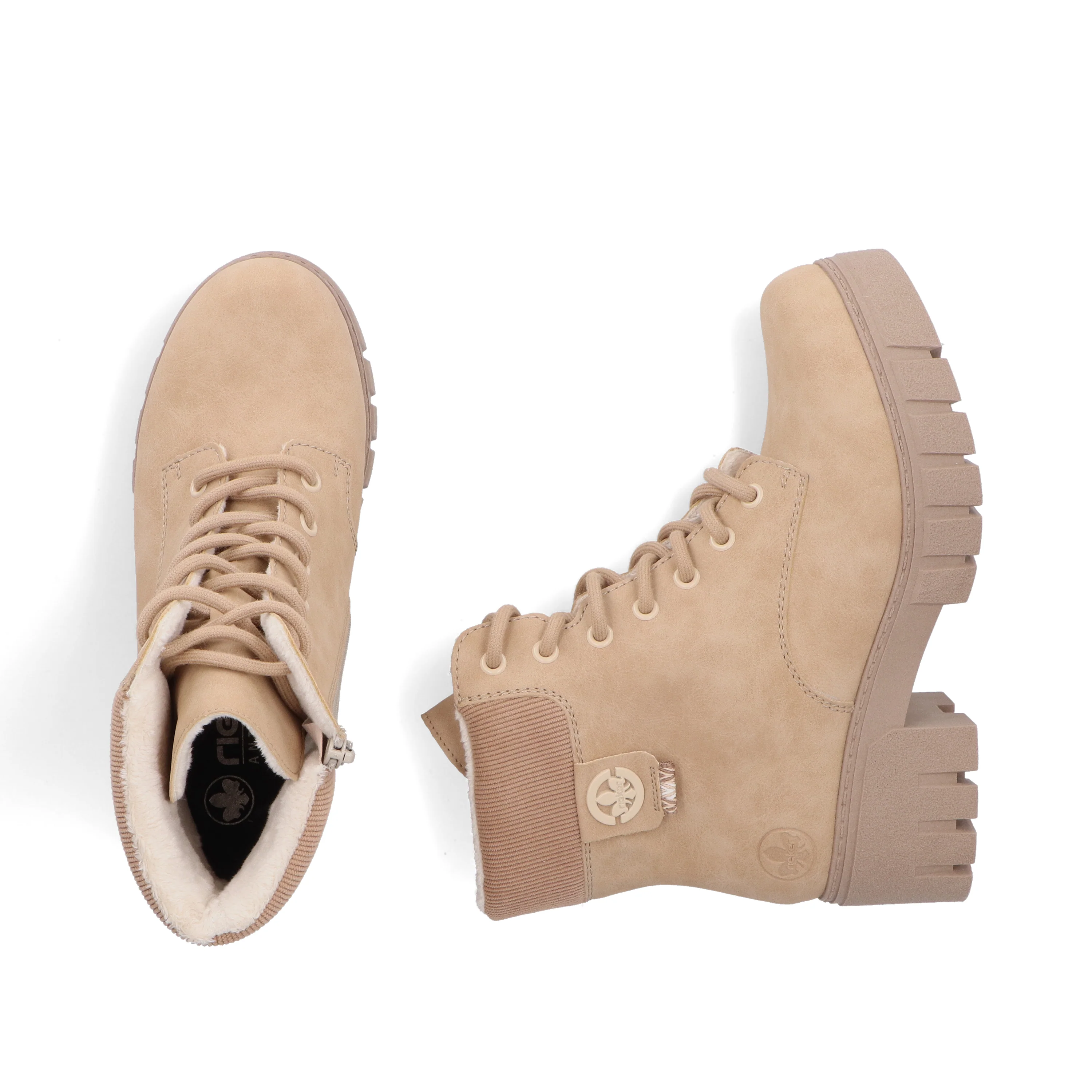 Rieker Woman's Boots - Beige | 74532-60 - Image 9