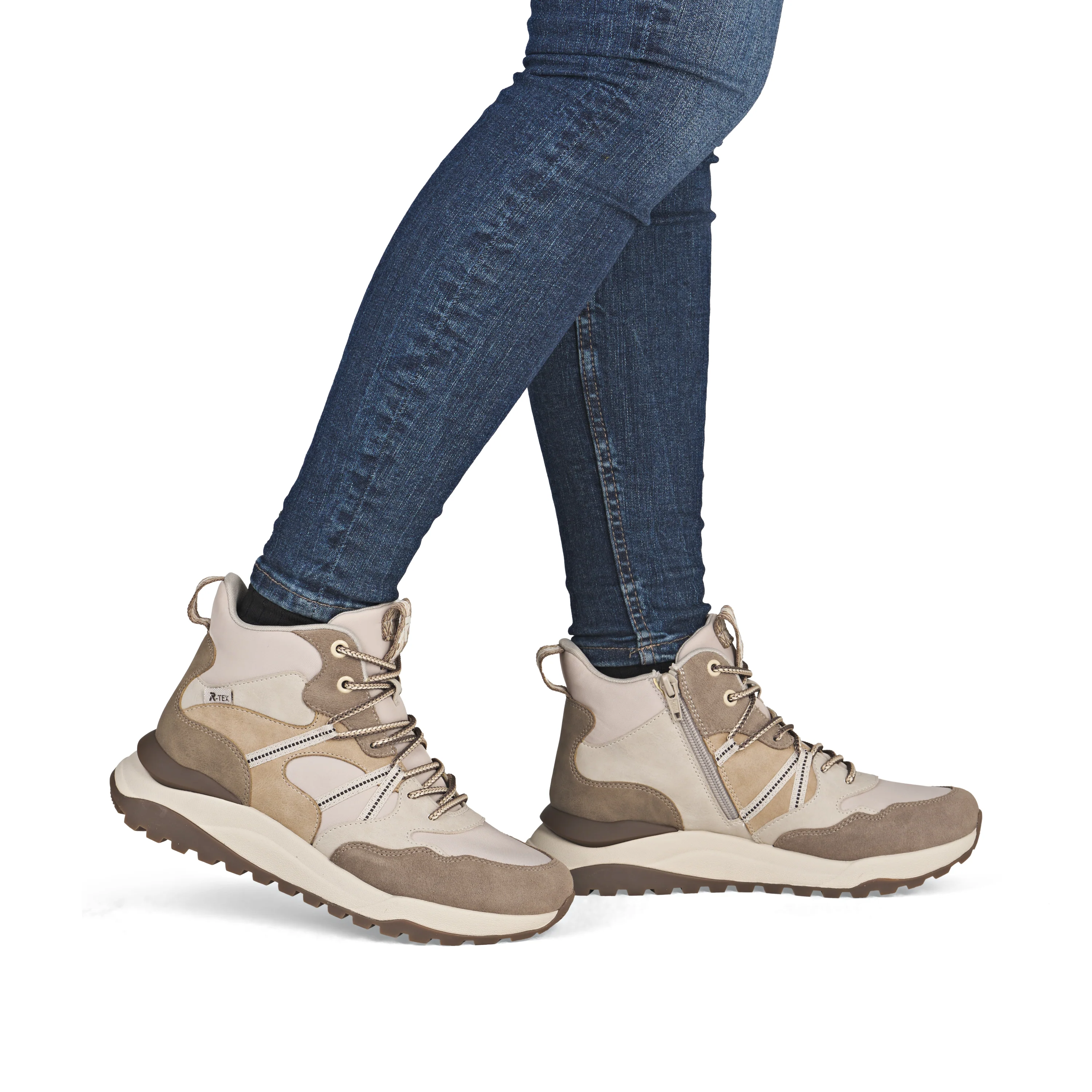 Rieker Sport Woman's Boot - Beige | W2570-60 - Image 10