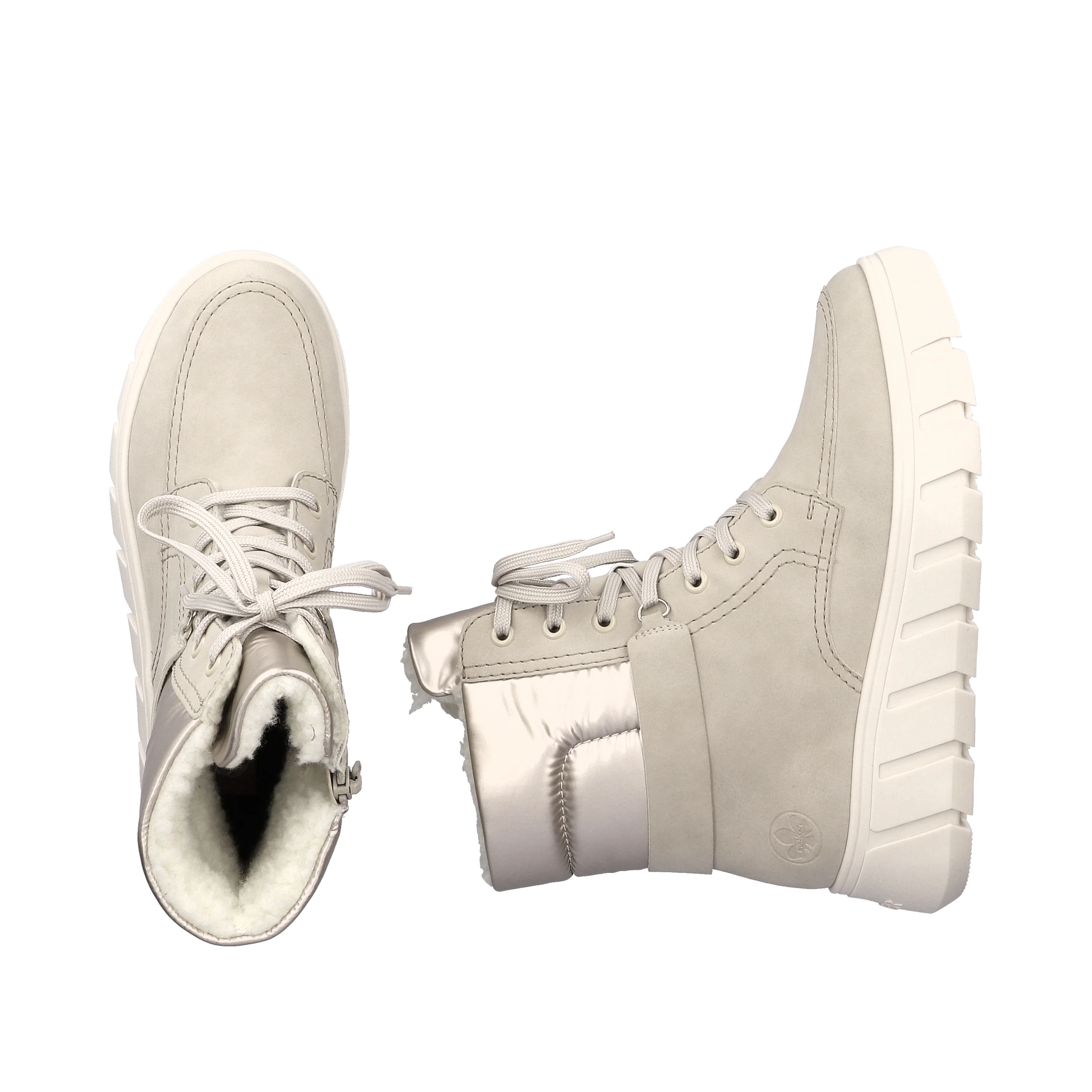 Rieker Woman's Boots - Beige | Y3503-62 - Image 9