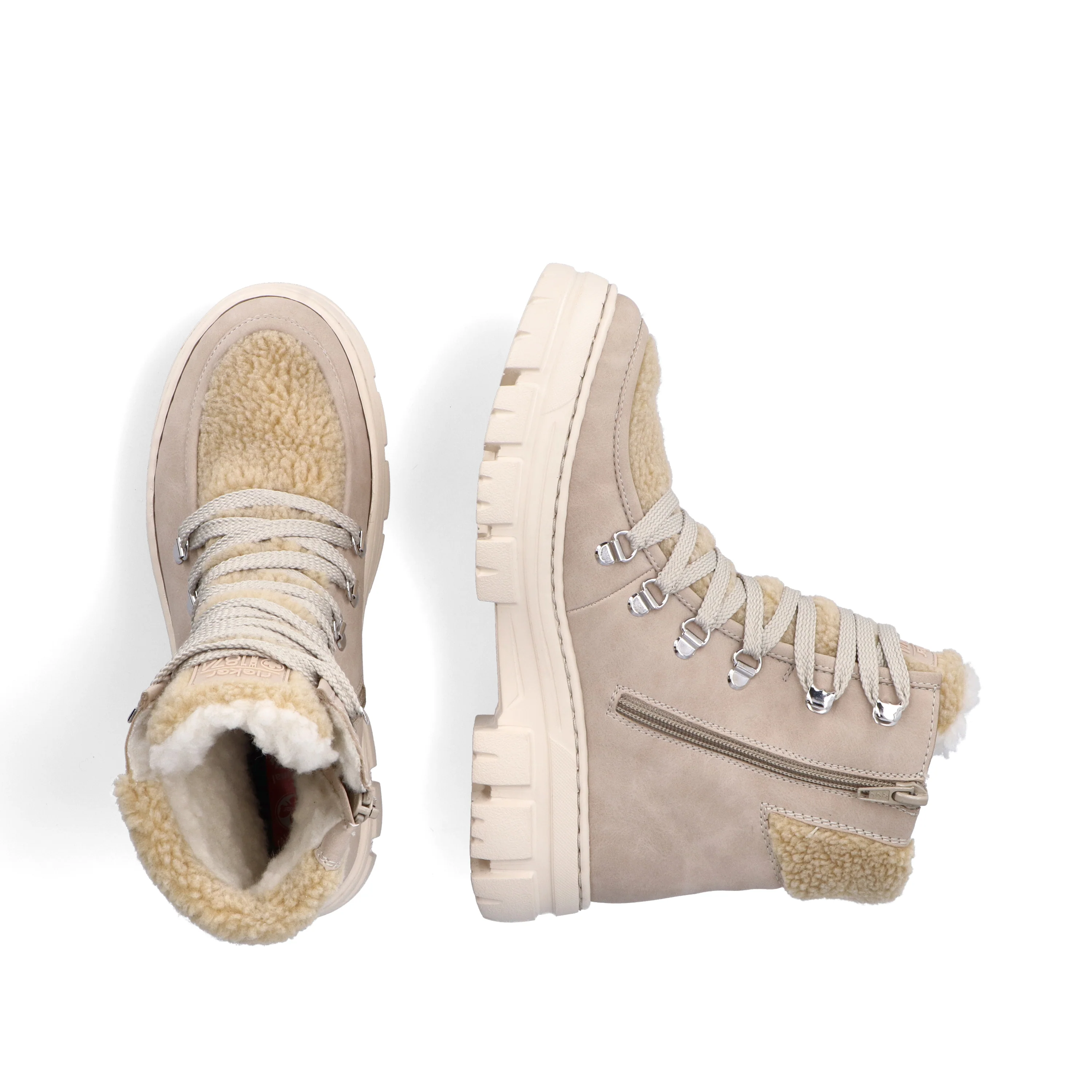 Rieker Woman's Boots - Beige | Z7430-62 - Image 17