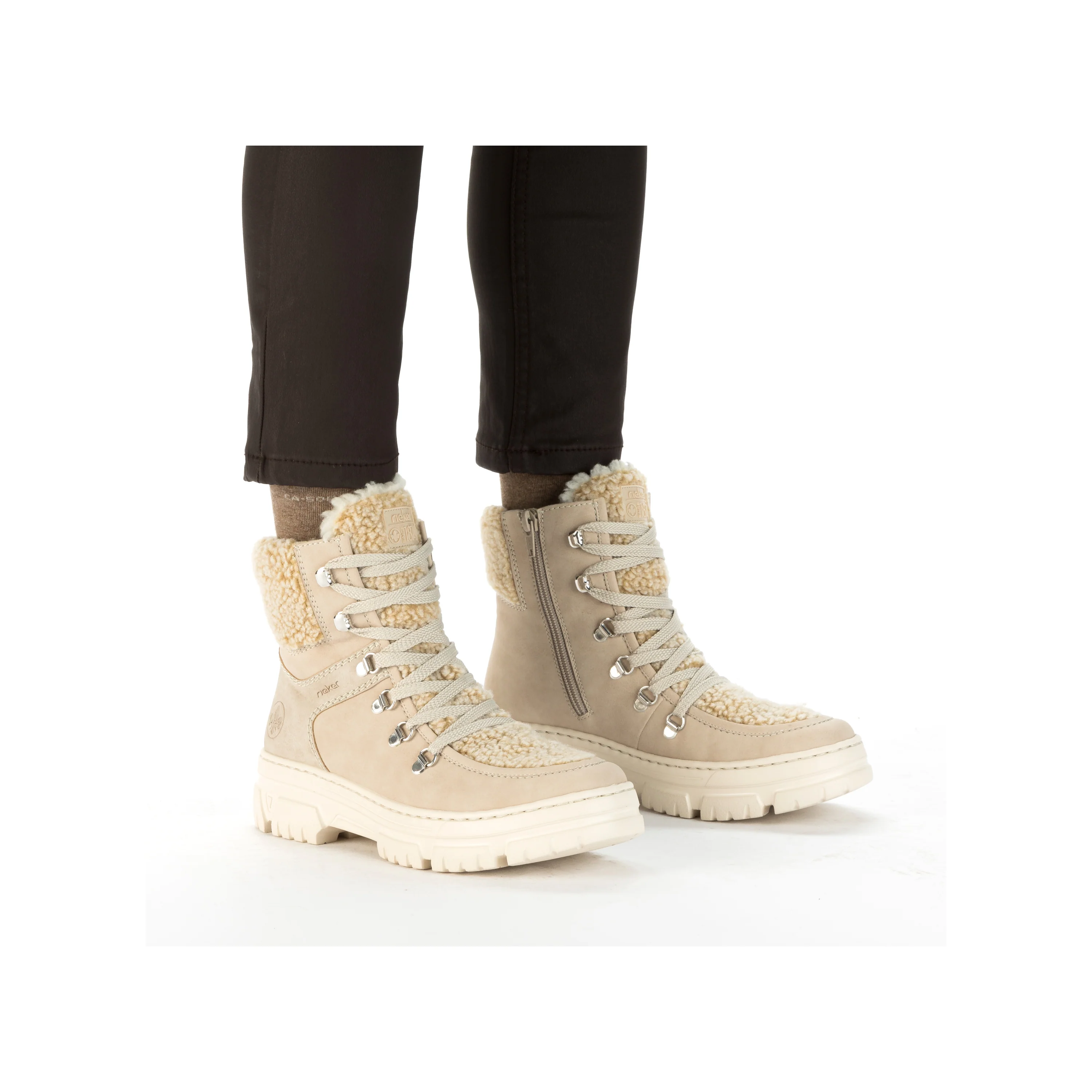 Rieker Woman's Boots - Beige | Z7430-62 - Image 20