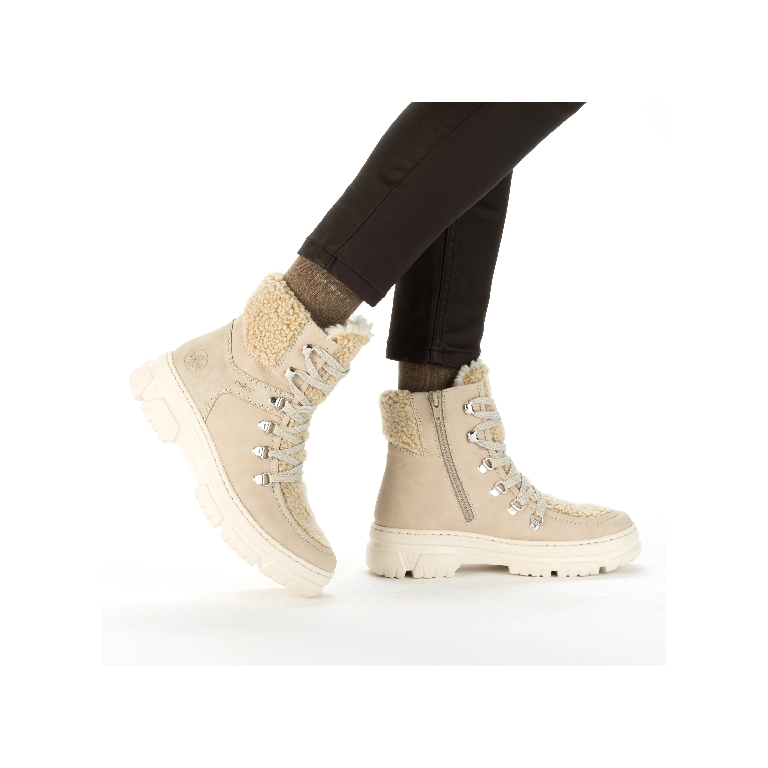Rieker Woman's Boots - Beige | Z7430-62 - Image 21